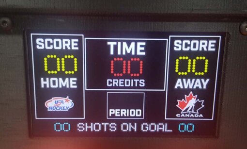 USA vs Canada Super Chexx Pro Bubble Hockey