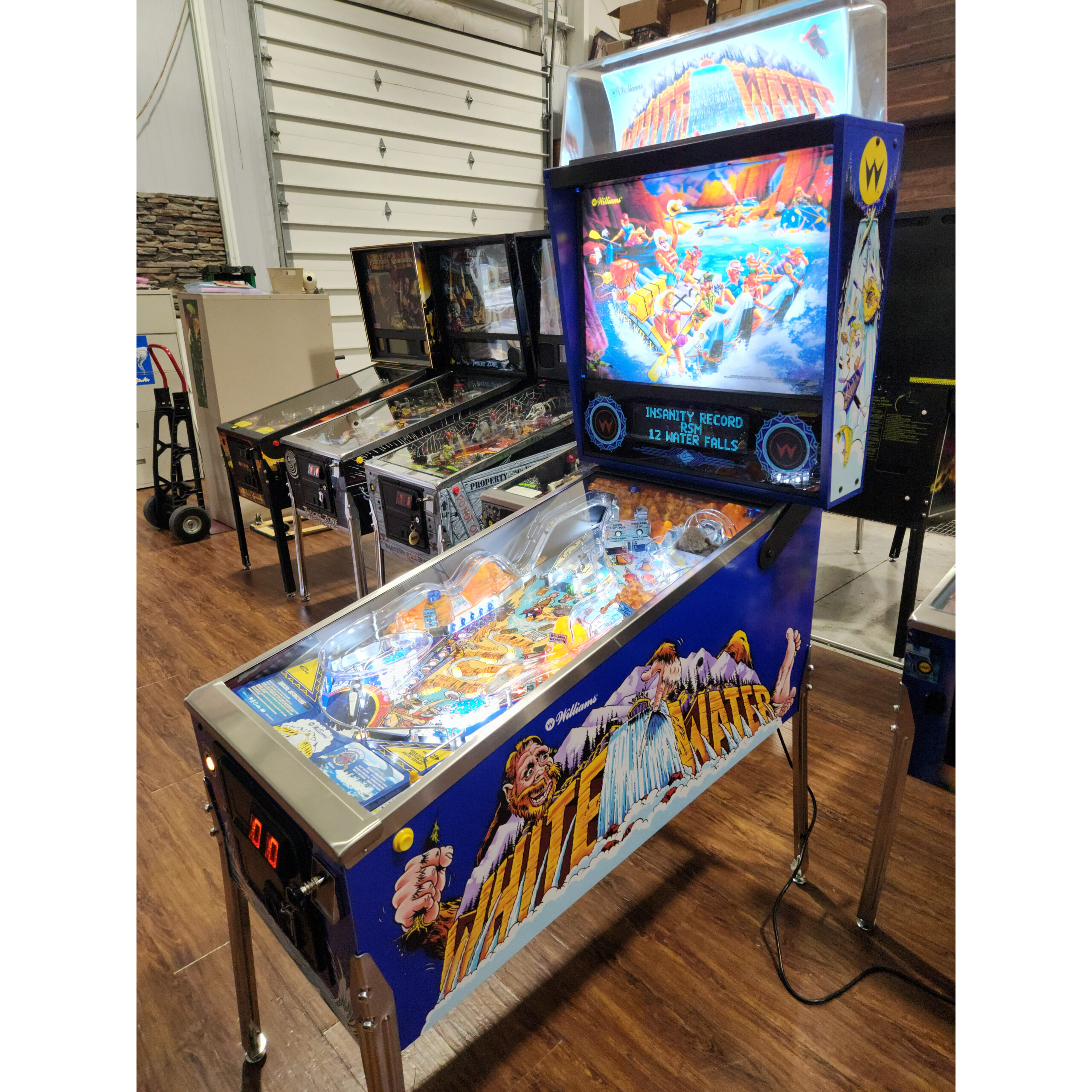 White Water Pinball Machine by Williams </br>(High End Restoration) White Water Pinball Machine by Williams </br>(High End Restoration)
