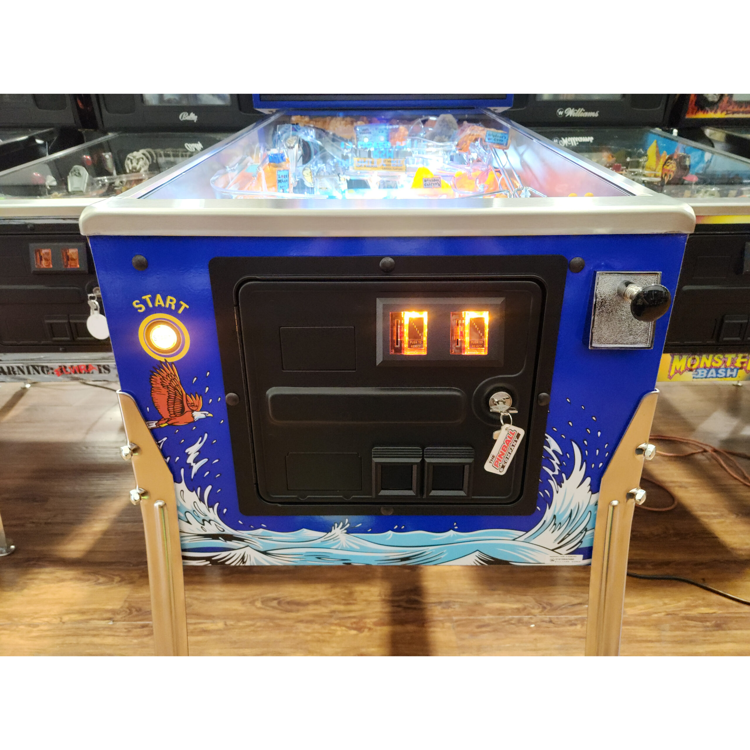 White Water Pinball Machine by Williams </br>(High End Restoration) White Water Pinball Machine by Williams </br>(High End Restoration)