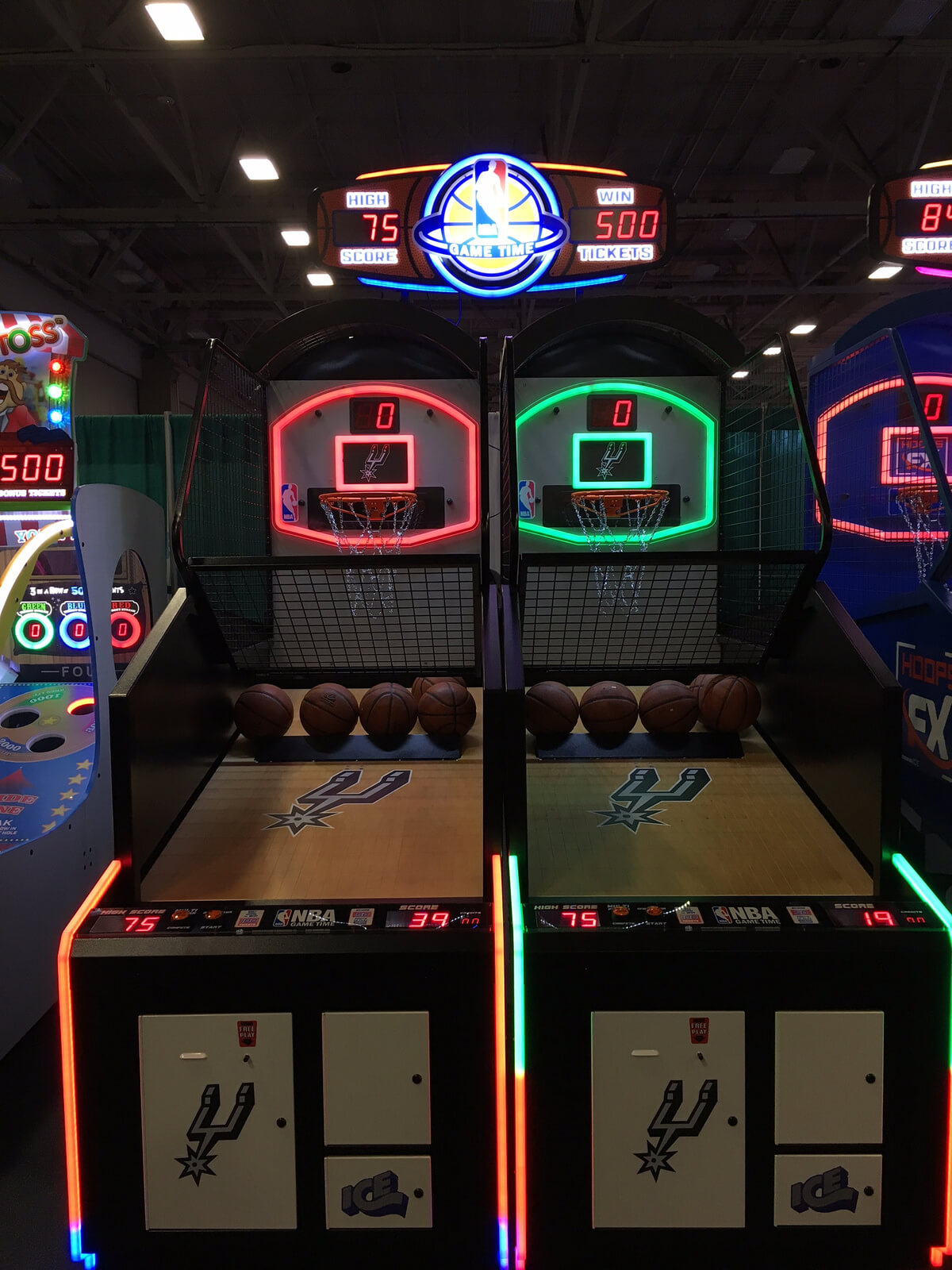 basketball arcade game electronic