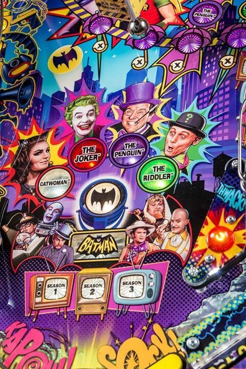Batman 66 Premium Pinball Machine by Stern Batman 66 Premium Pinball Machine by Stern