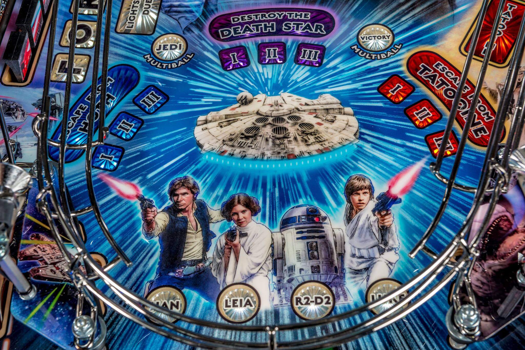 Star Wars Premium Pinball Machine by Stern Star Wars Premium Pinball Machine by Stern