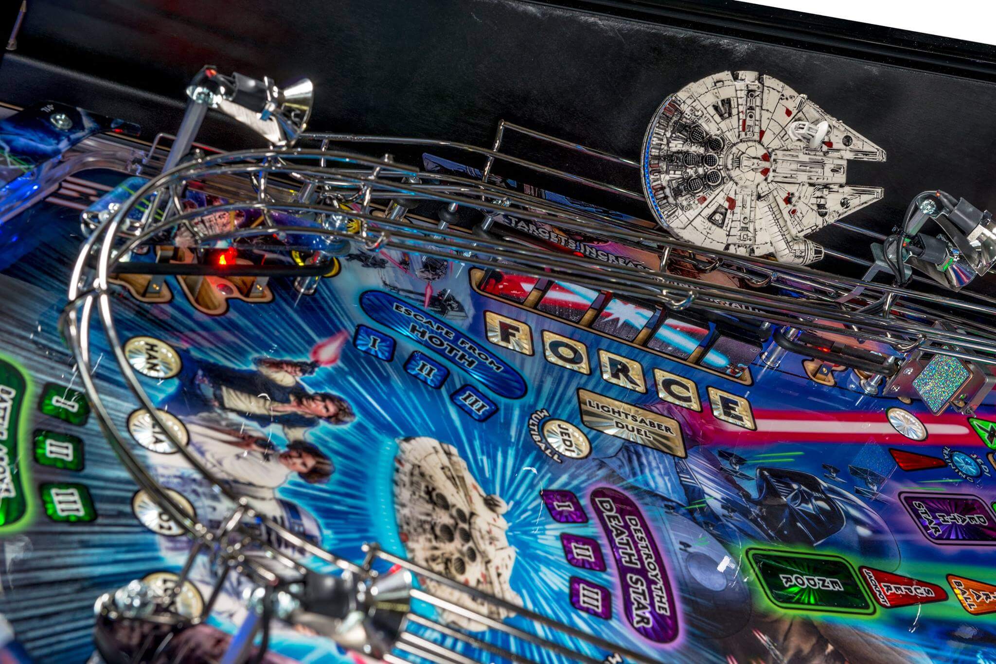 Star Wars Premium Pinball Machine by Stern Star Wars Premium Pinball Machine by Stern