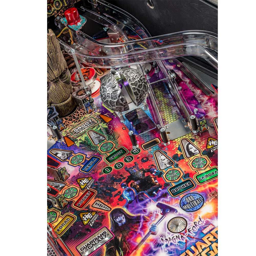 Guardians of the Galaxy Pro Pinball Machine by Stern Guardians of the Galaxy Pro Pinball Machine by Stern
