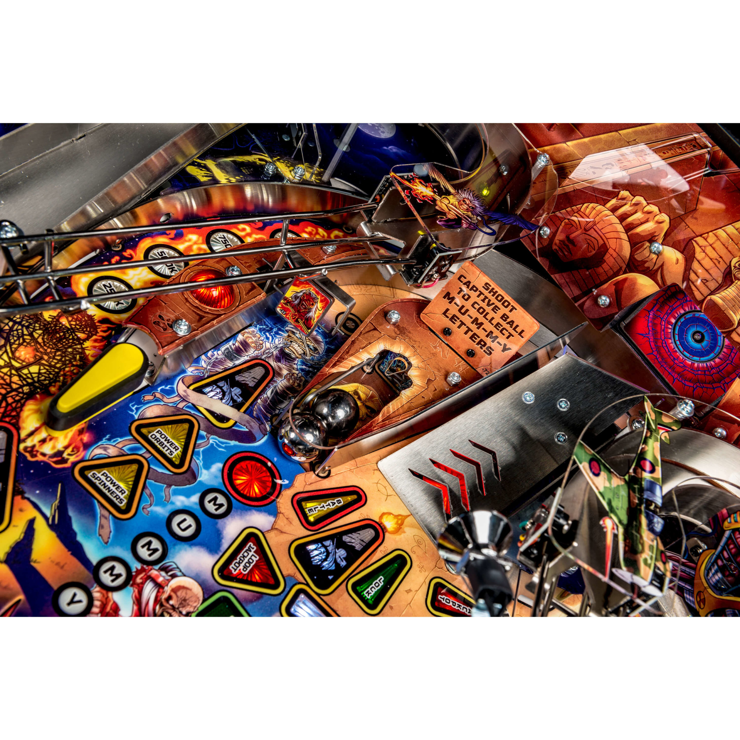Iron Maiden Pro Pinball Machine by Stern Iron Maiden Pro Pinball Machine by Stern