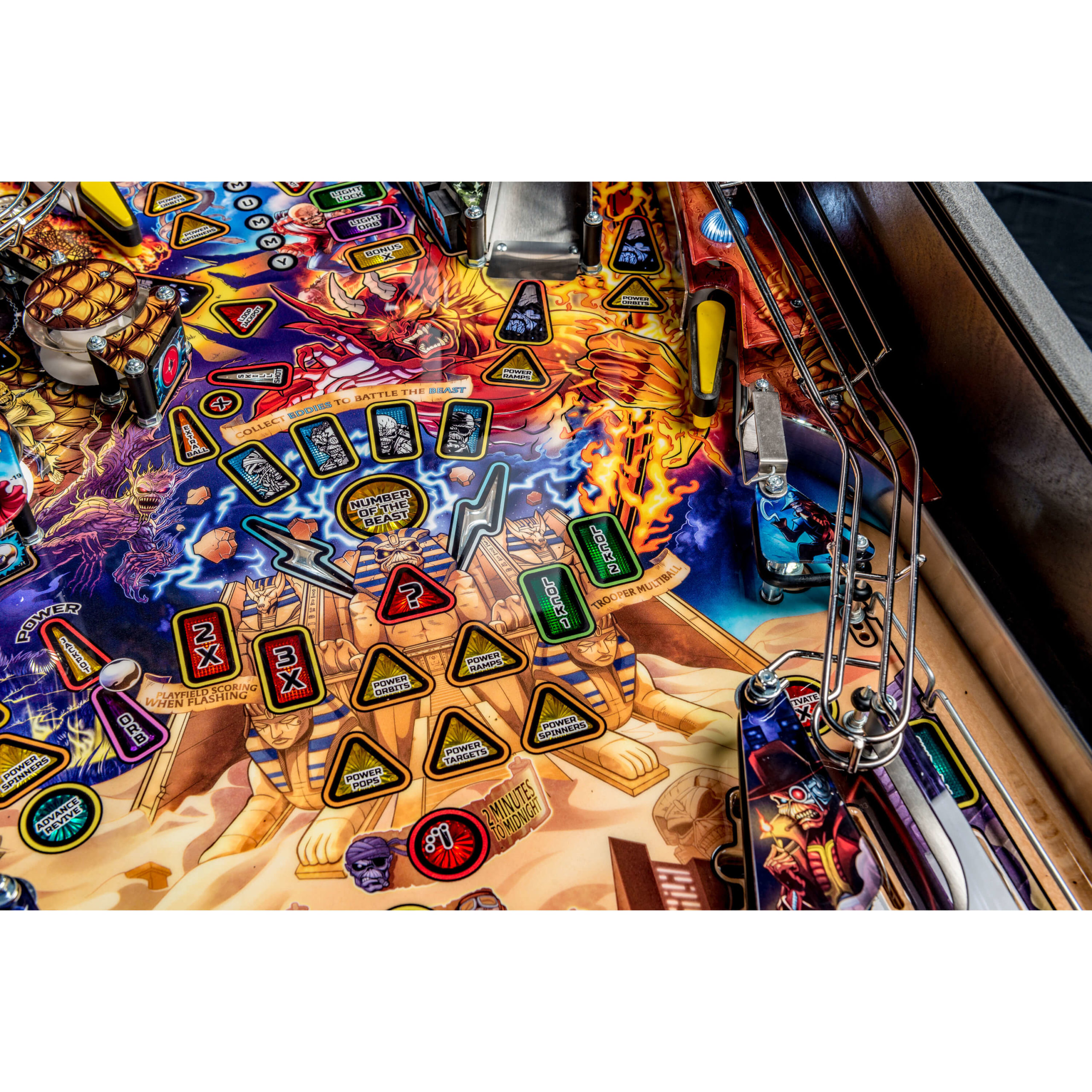 Iron Maiden Pro Pinball Machine by Stern Iron Maiden Pro Pinball Machine by Stern