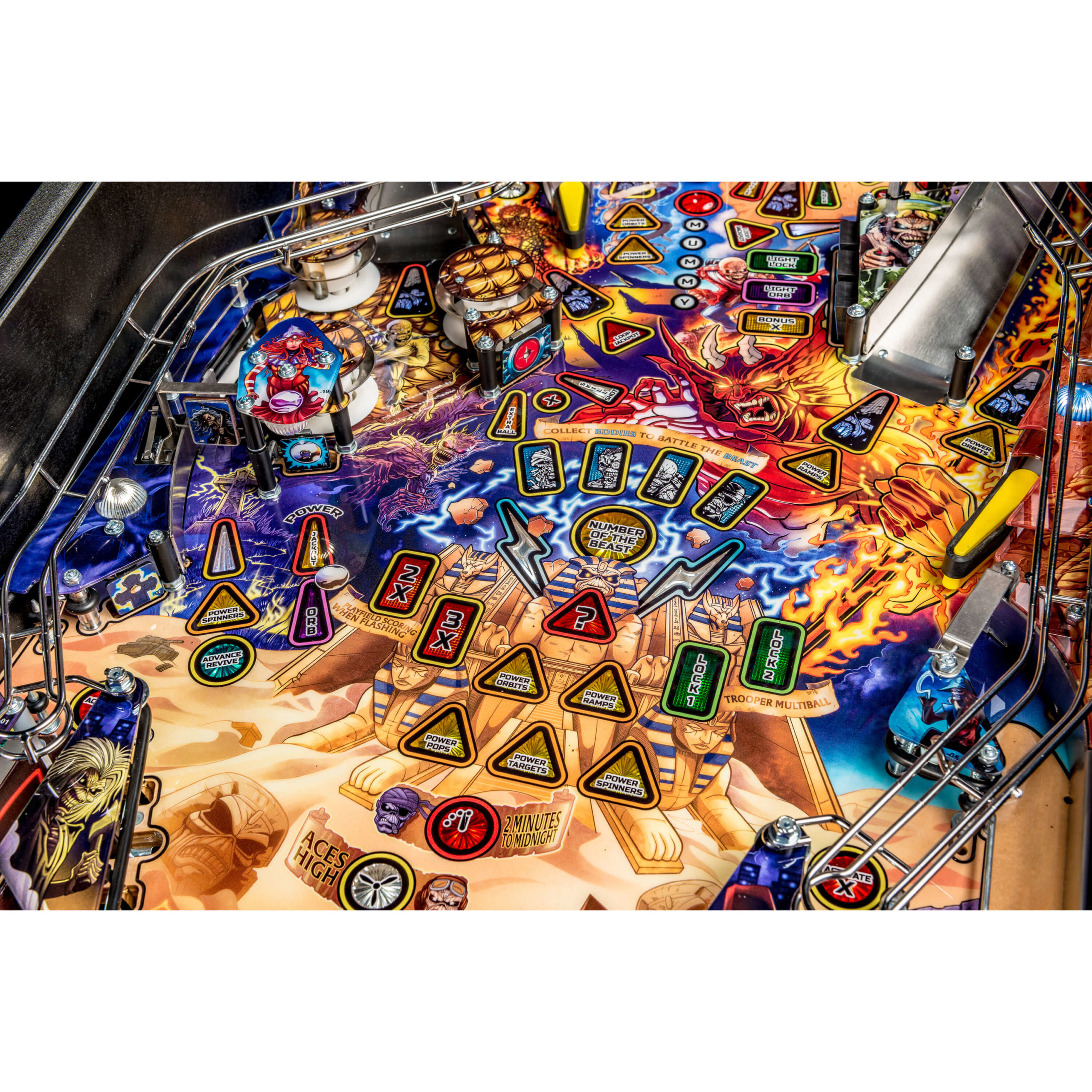 Iron Maiden Pro Pinball Machine by Stern Iron Maiden Pro Pinball Machine by Stern