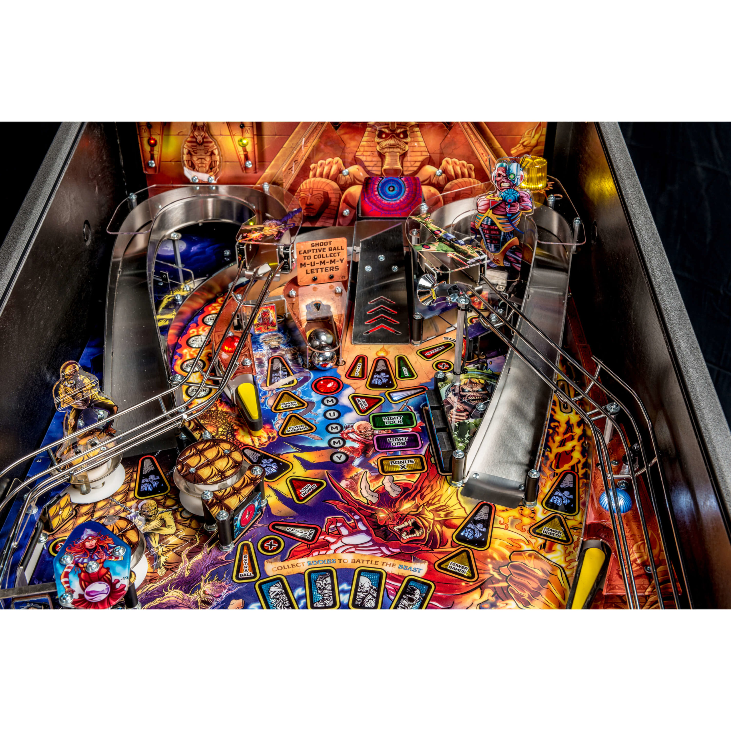 Iron Maiden Pro Pinball Machine by Stern Iron Maiden Pro Pinball Machine by Stern
