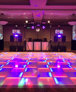 LED Lighted Dance Floor