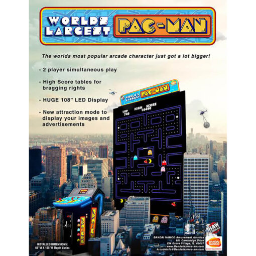 World's Largest Pac-Man Arcade