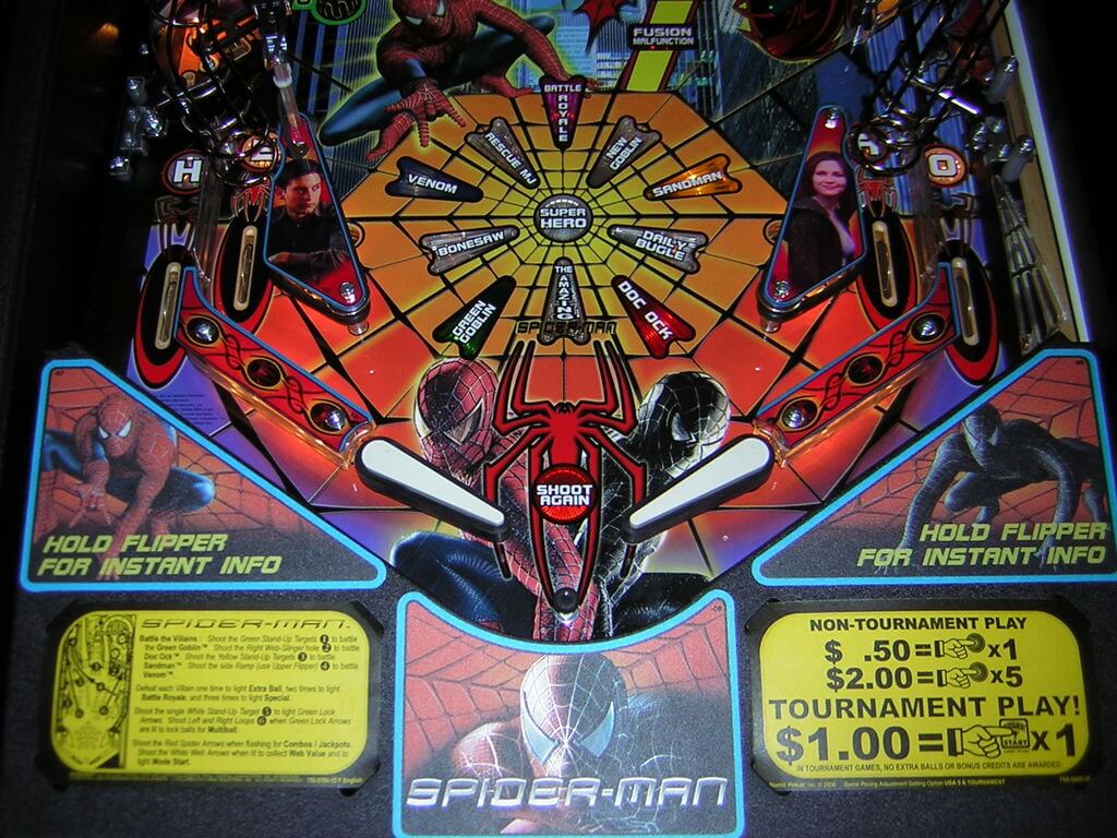 2007 Stern Spider-Man Pinball Machine Rubber Ring Kit 