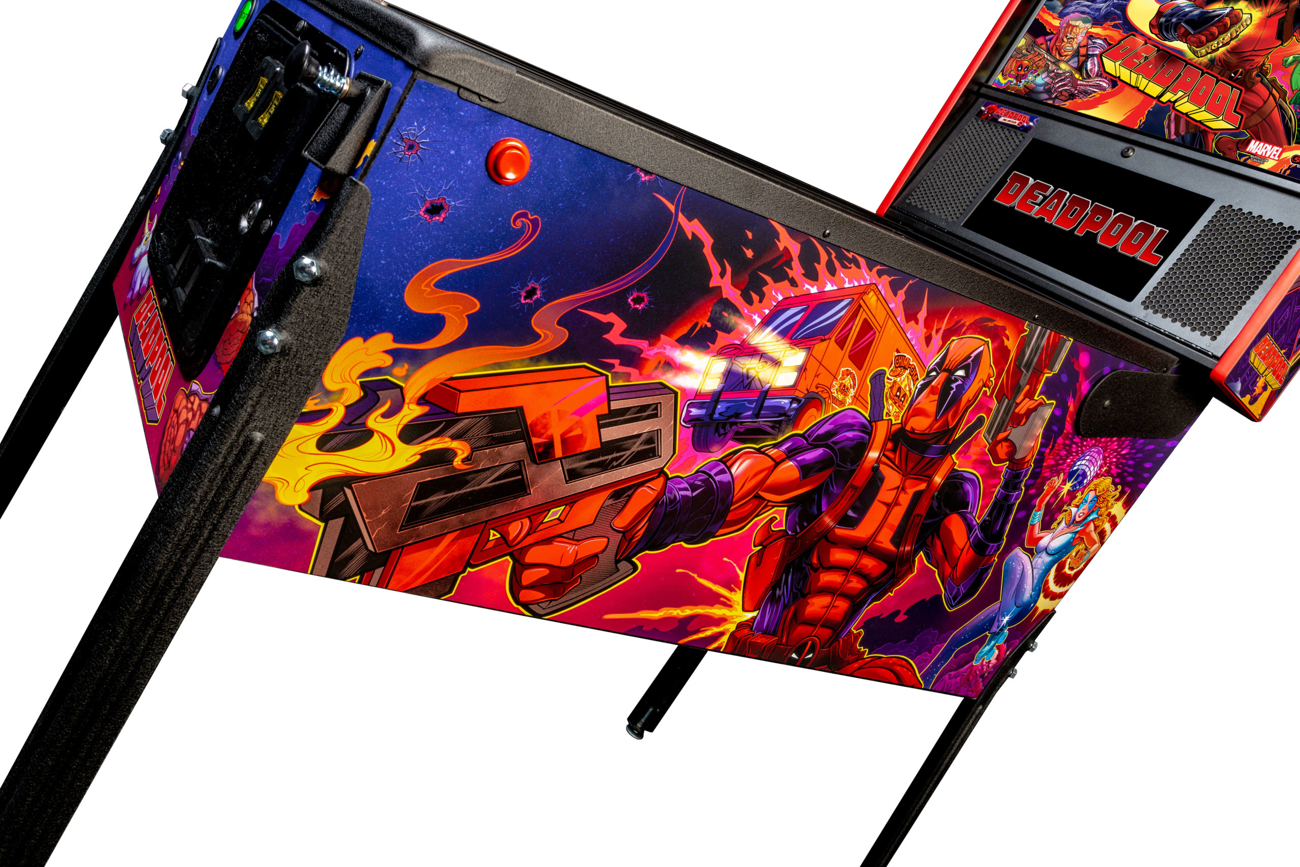 Deadpool Pro Pinball Machine by Stern Deadpool Pro Pinball Machine by Stern