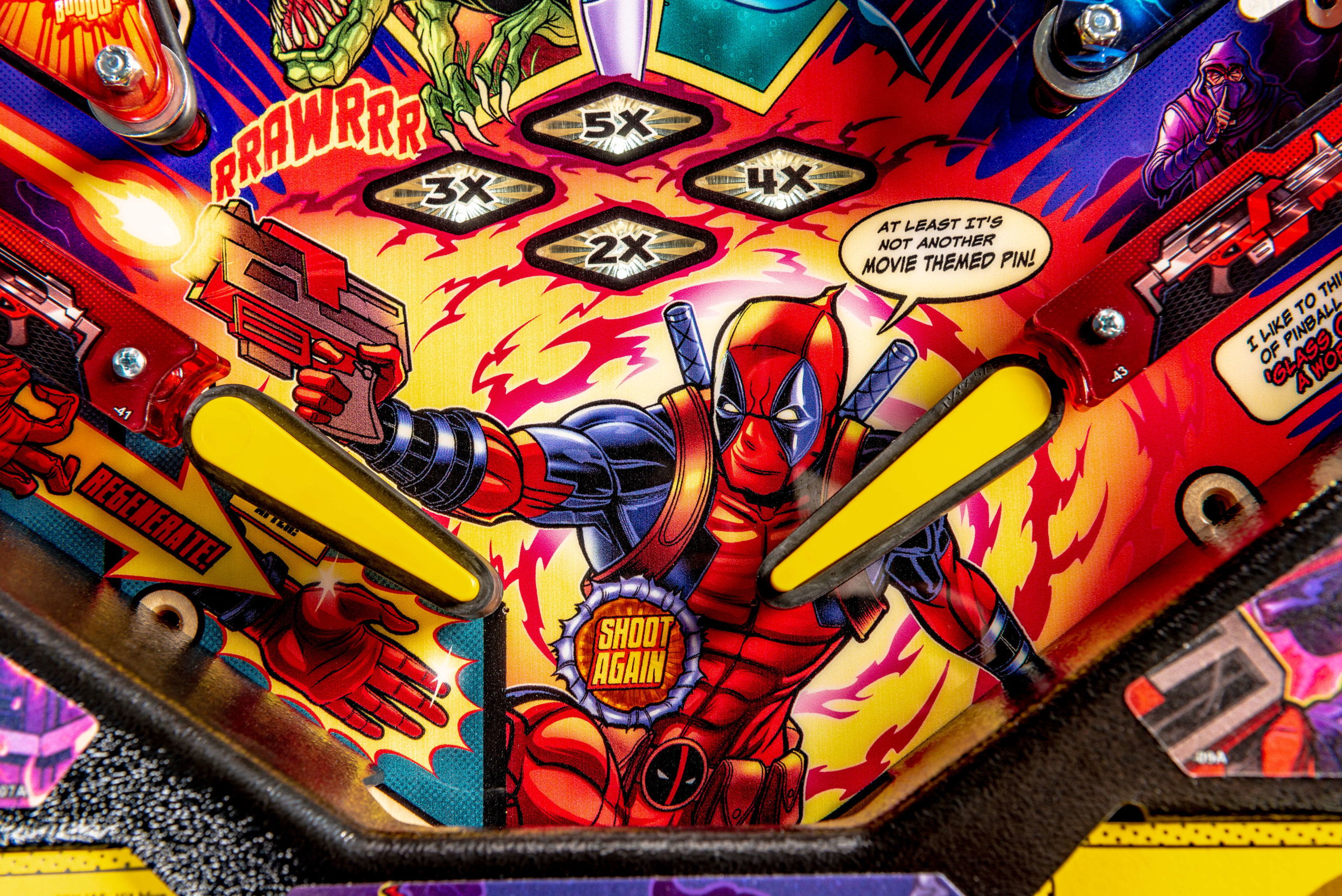 Deadpool Pro Pinball Machine by Stern Deadpool Pro Pinball Machine by Stern