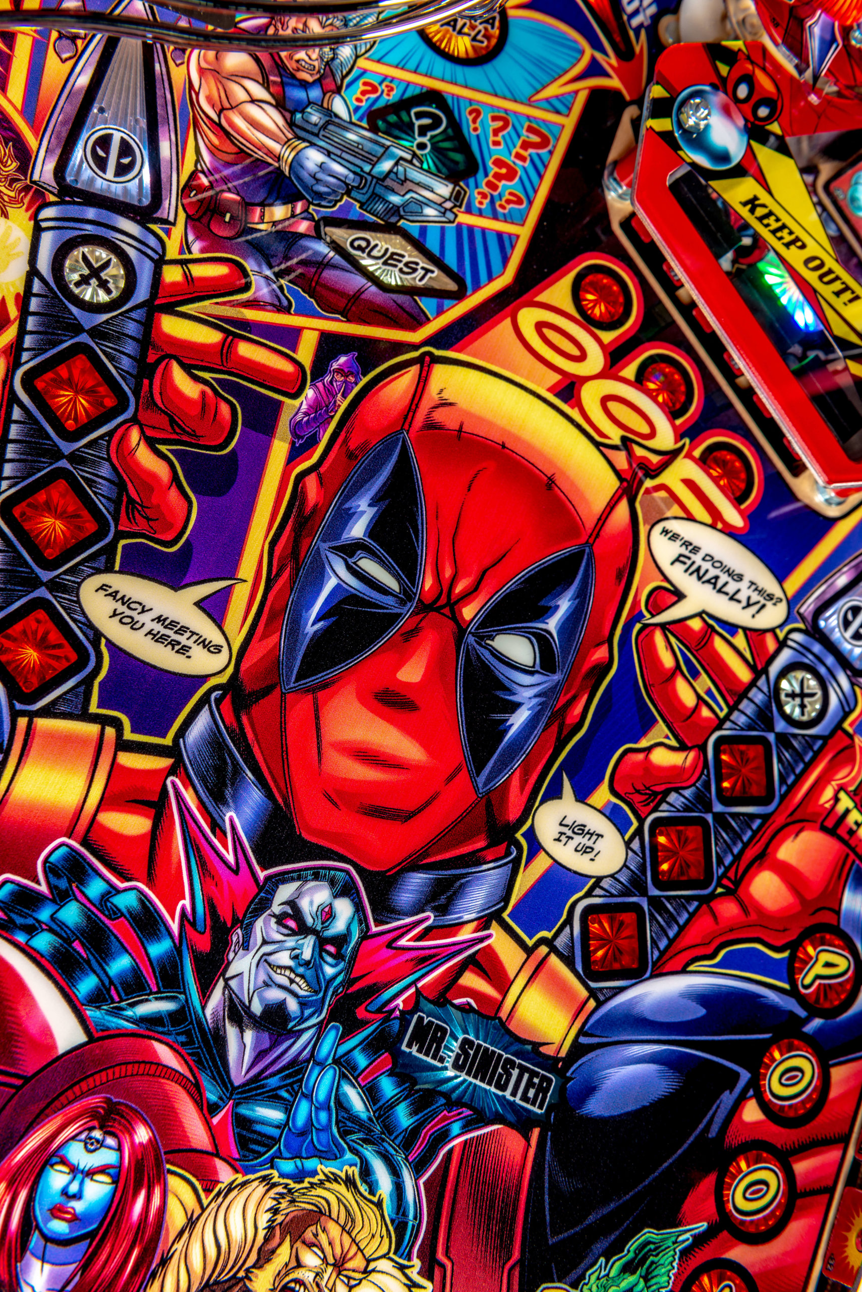 Deadpool Pro Pinball Machine by Stern Deadpool Pro Pinball Machine by Stern