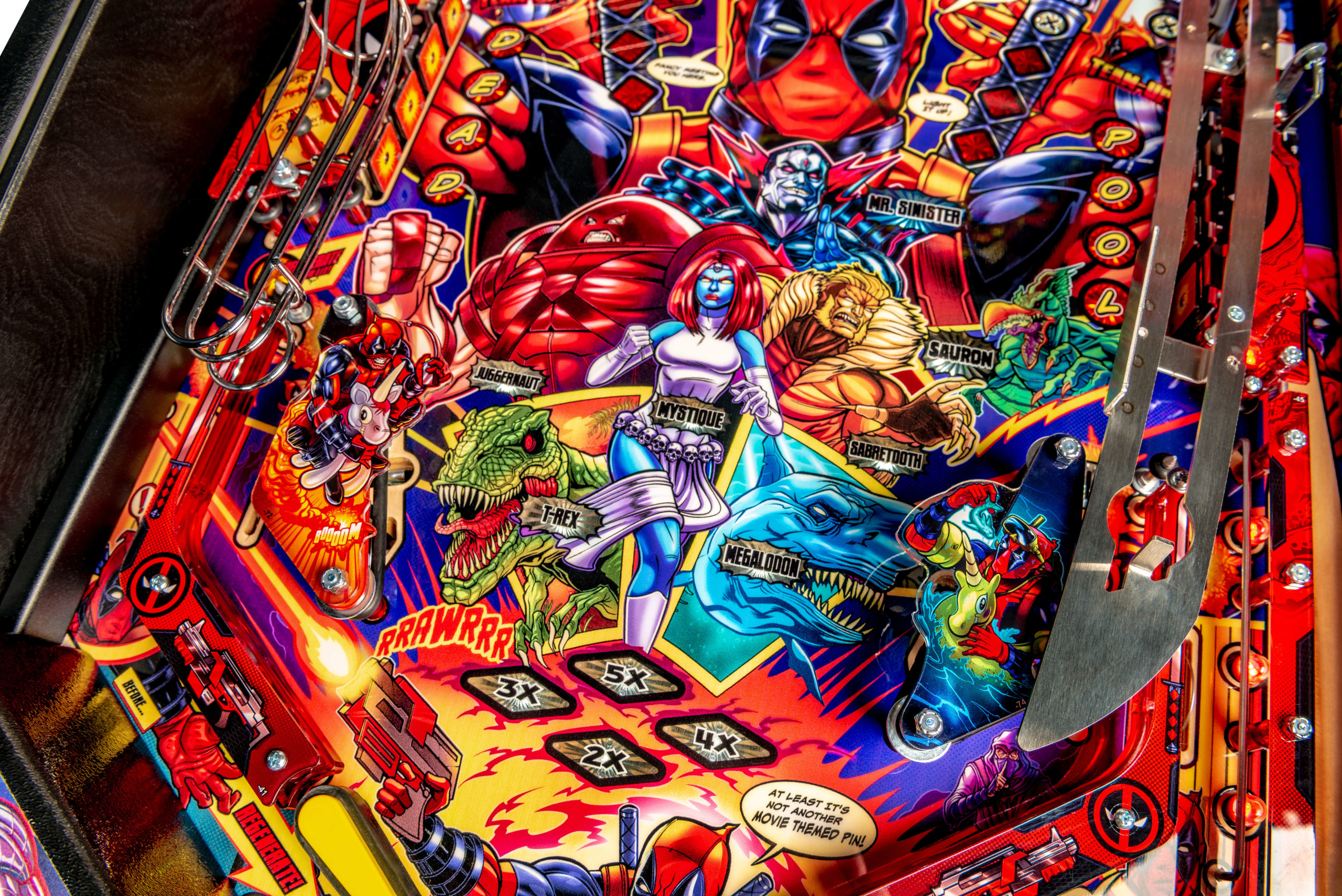 Deadpool Pro Pinball Machine by Stern Deadpool Pro Pinball Machine by Stern