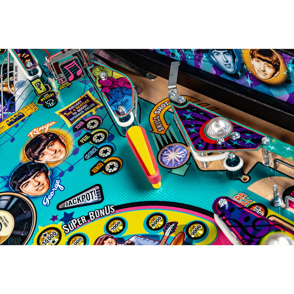 The Beatles Gold Edition Pinball Machine by Stern The Beatles Gold Edition Pinball Machine by Stern
