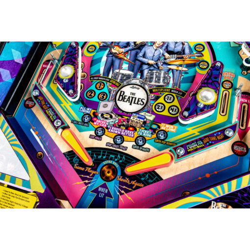 The Beatles Gold Edition Pinball Machine by Stern