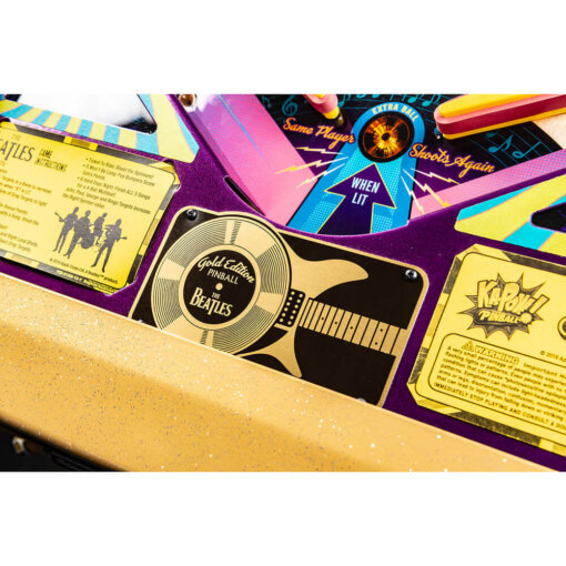 The Beatles Gold Edition Pinball Machine by Stern