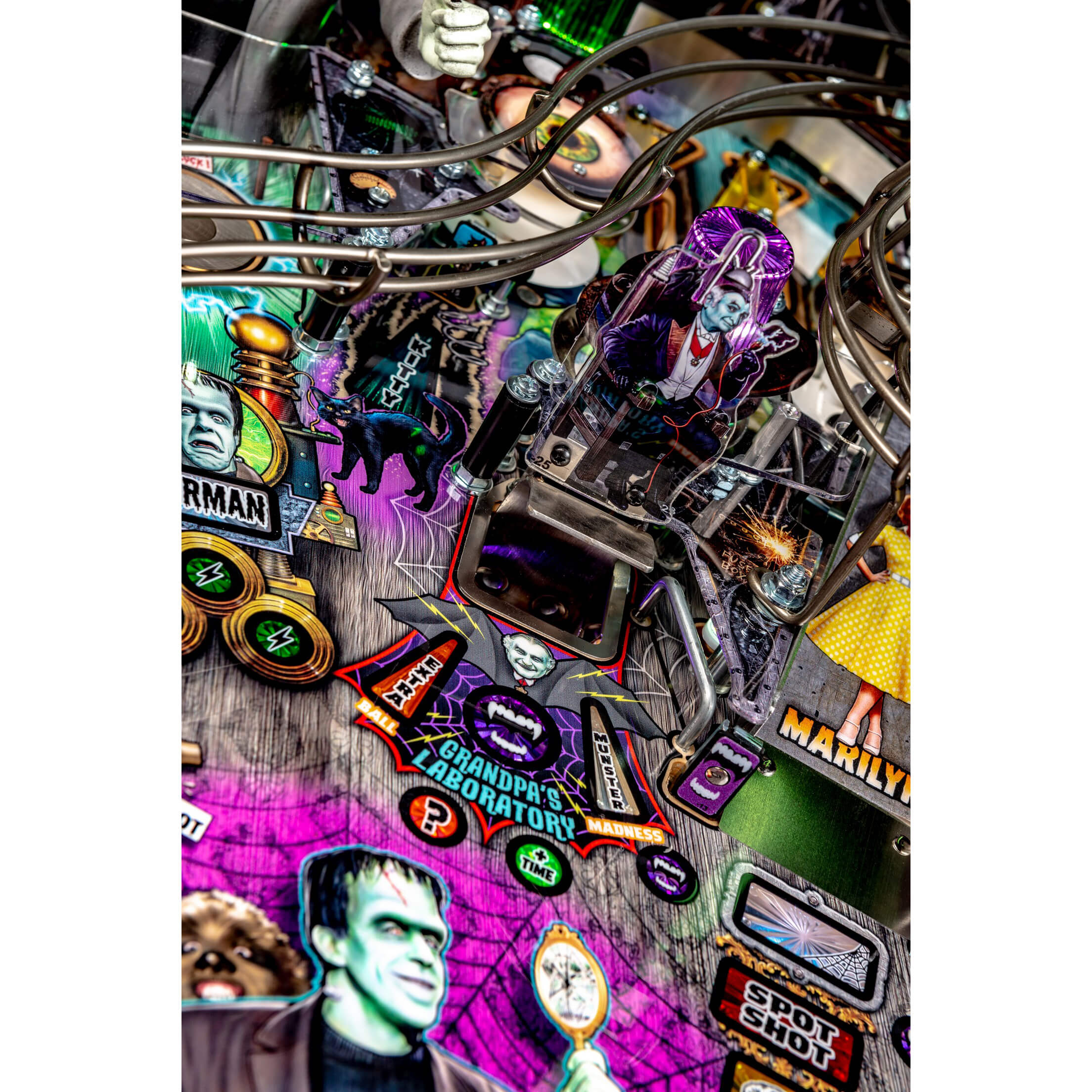 The Munsters Pro Pinball Machine by Stern The Munsters Pro Pinball Machine by Stern