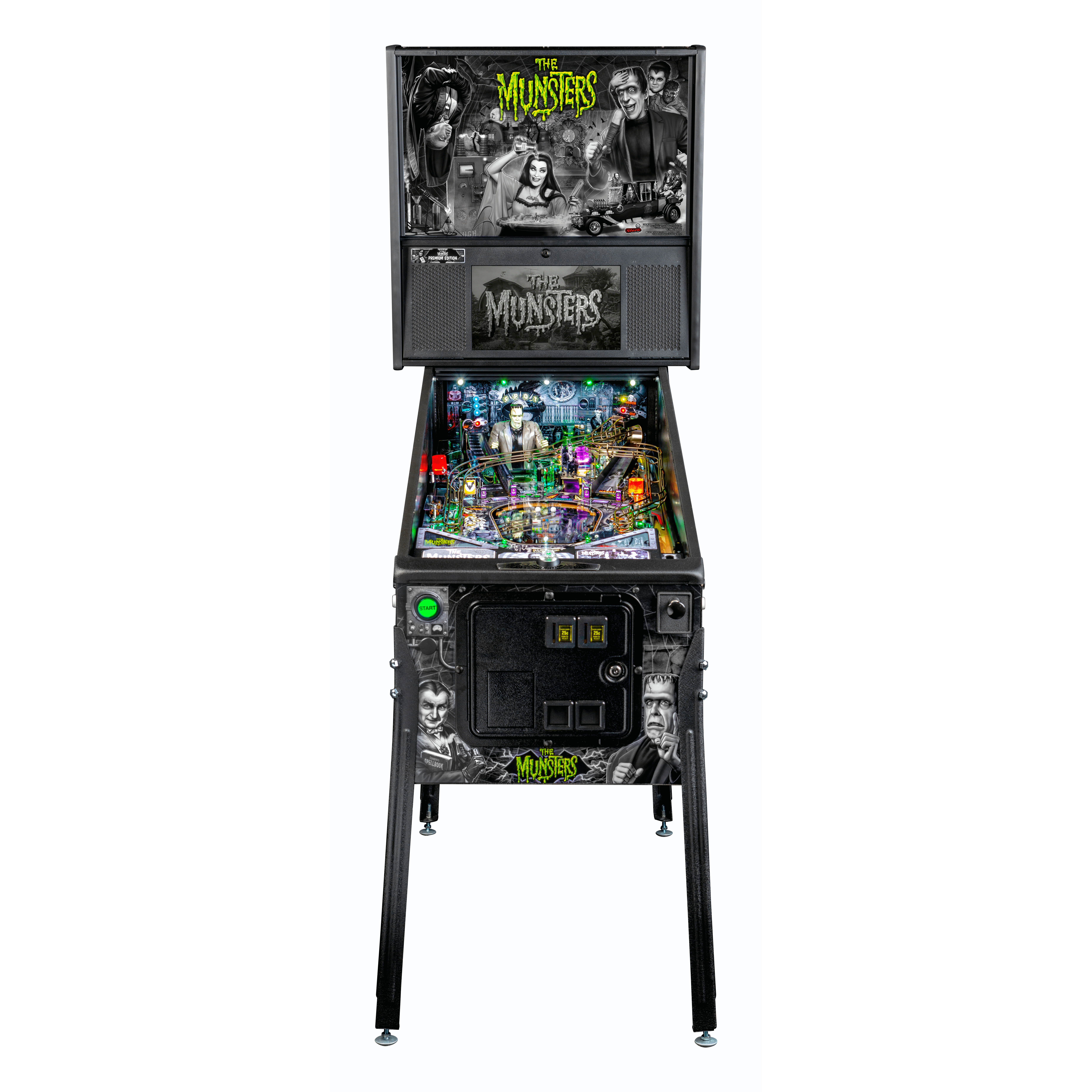 The Munsters Premium Pinball Machine by Stern The Munsters Premium Pinball Machine by Stern