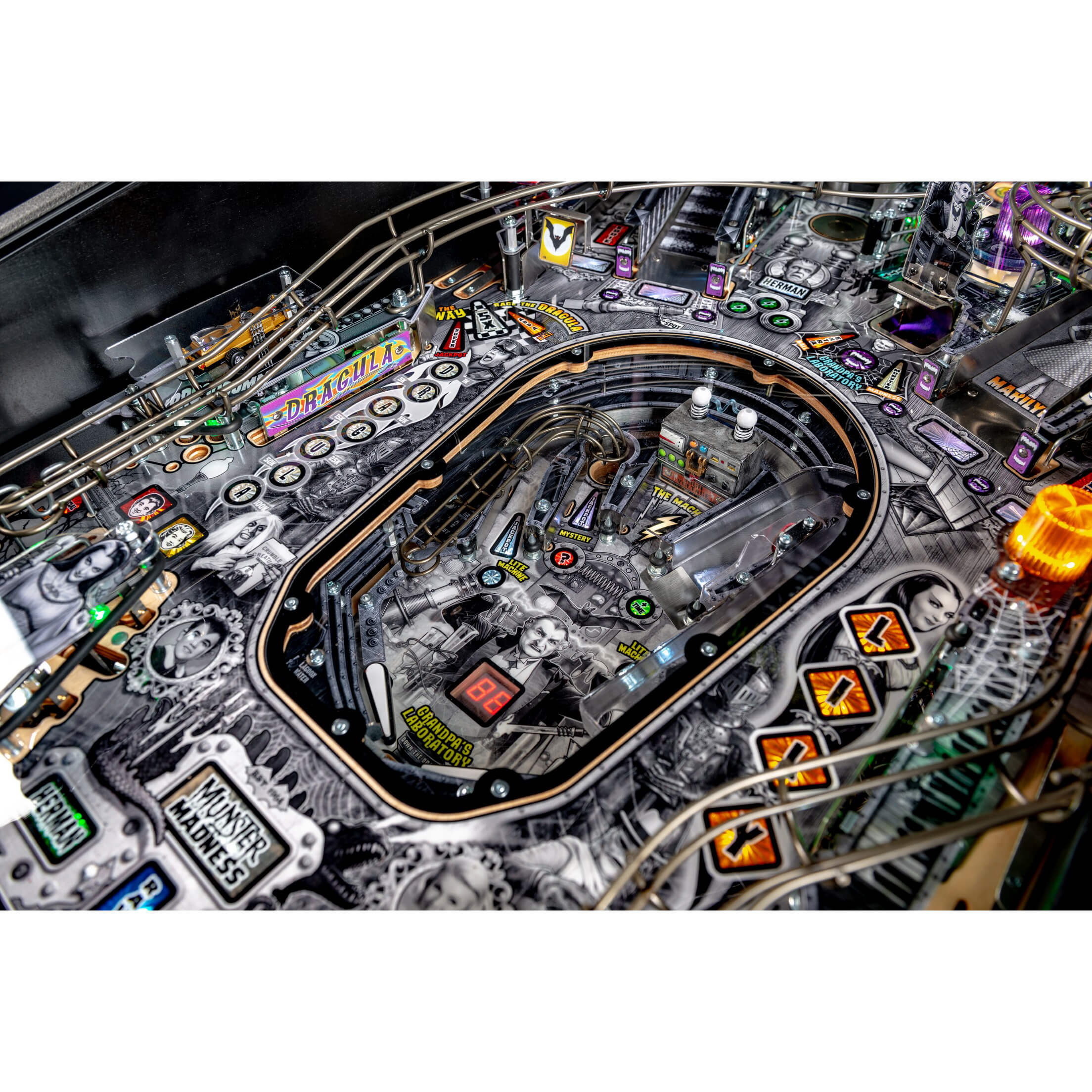The Munsters Premium Pinball Machine by Stern The Munsters Premium Pinball Machine by Stern