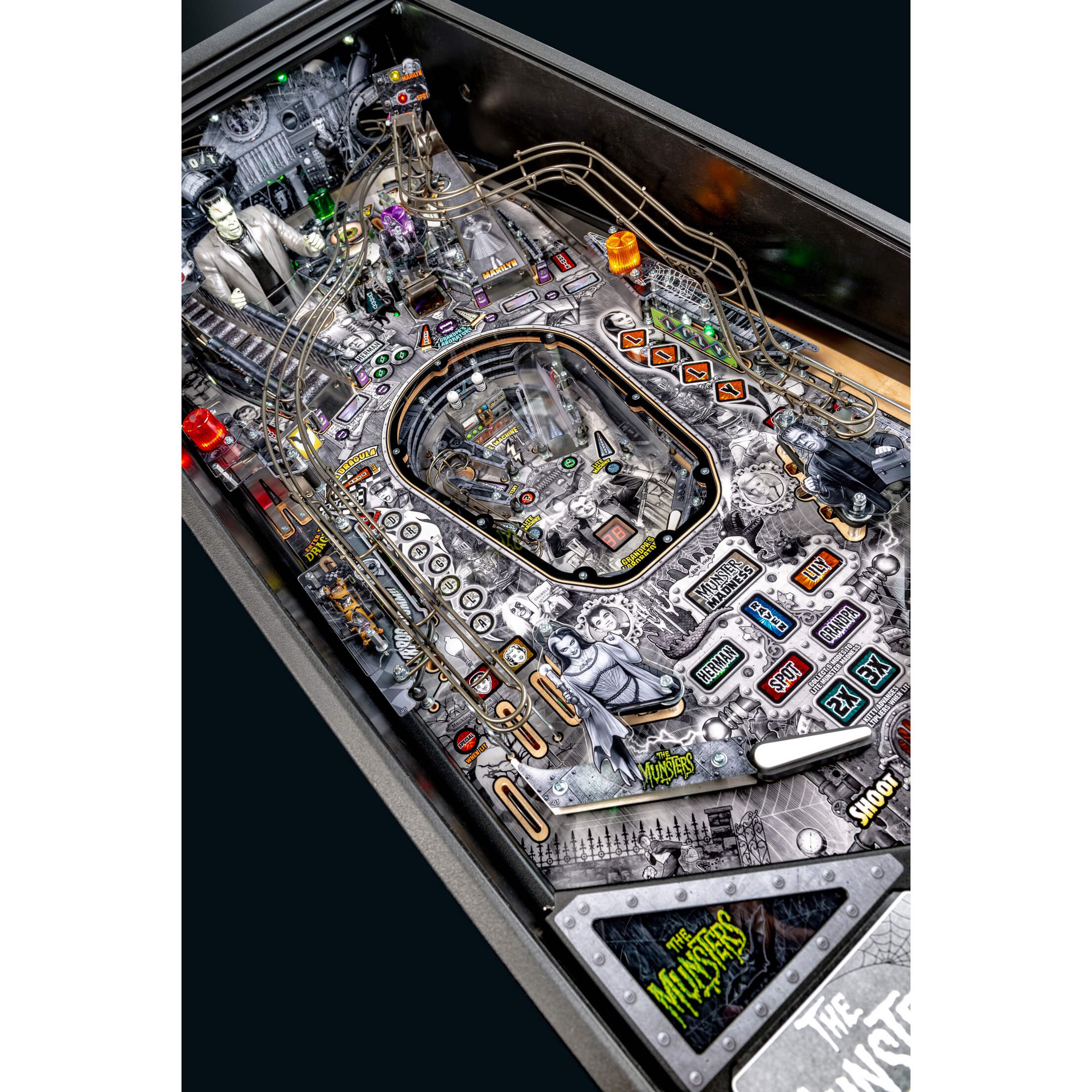 The Munsters Premium Pinball Machine by Stern The Munsters Premium Pinball Machine by Stern