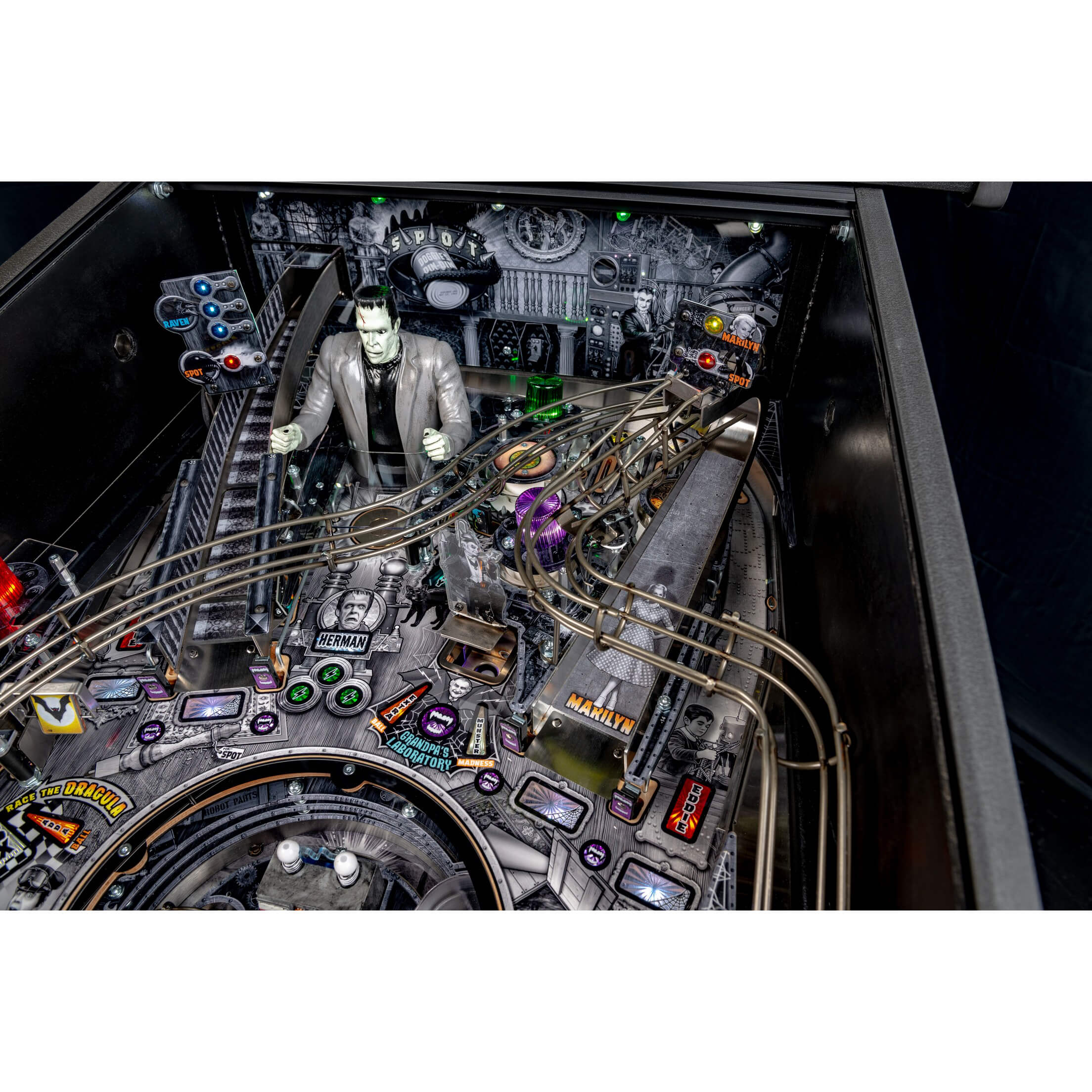 The Munsters Premium Pinball Machine by Stern The Munsters Premium Pinball Machine by Stern