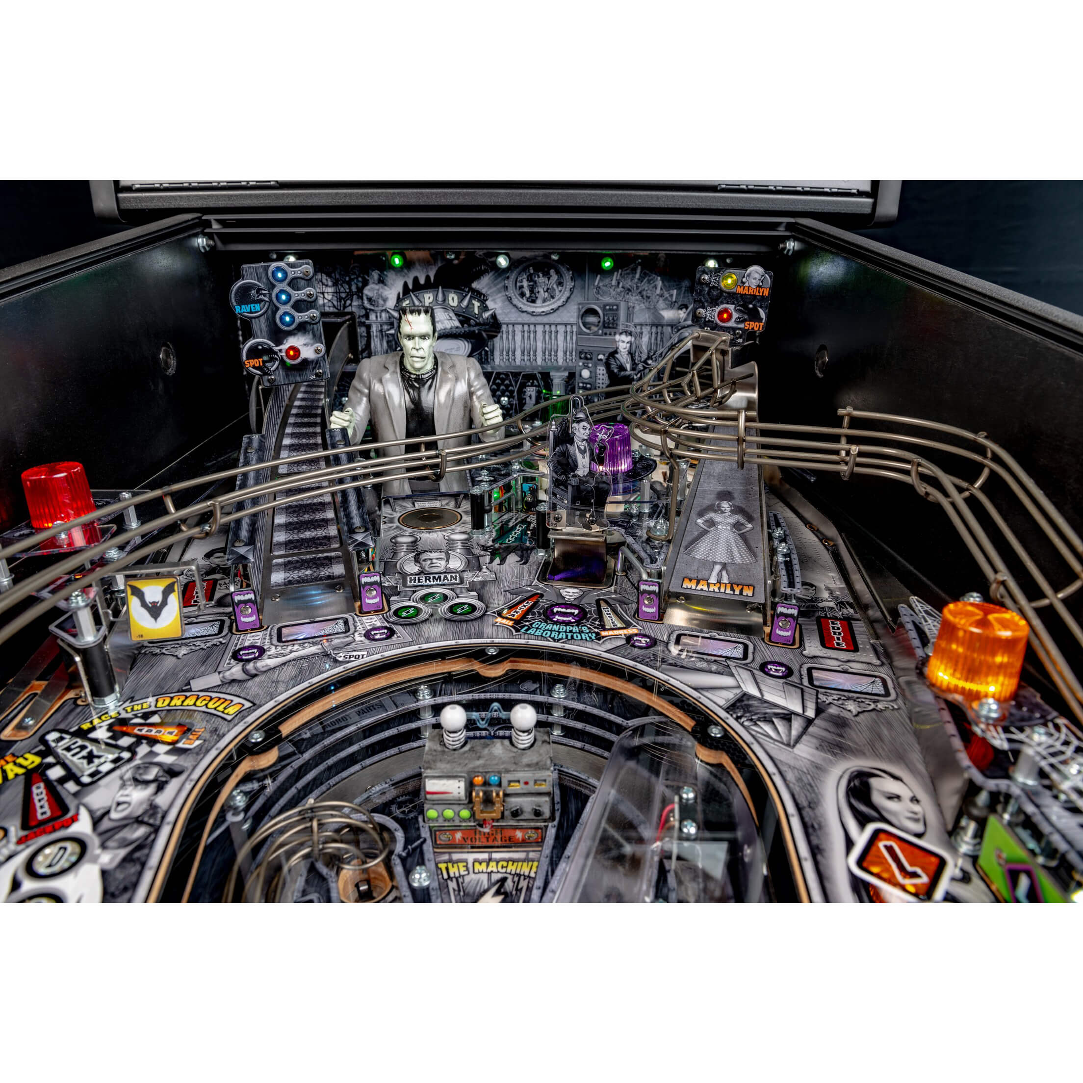 The Munsters Premium Pinball Machine by Stern The Munsters Premium Pinball Machine by Stern