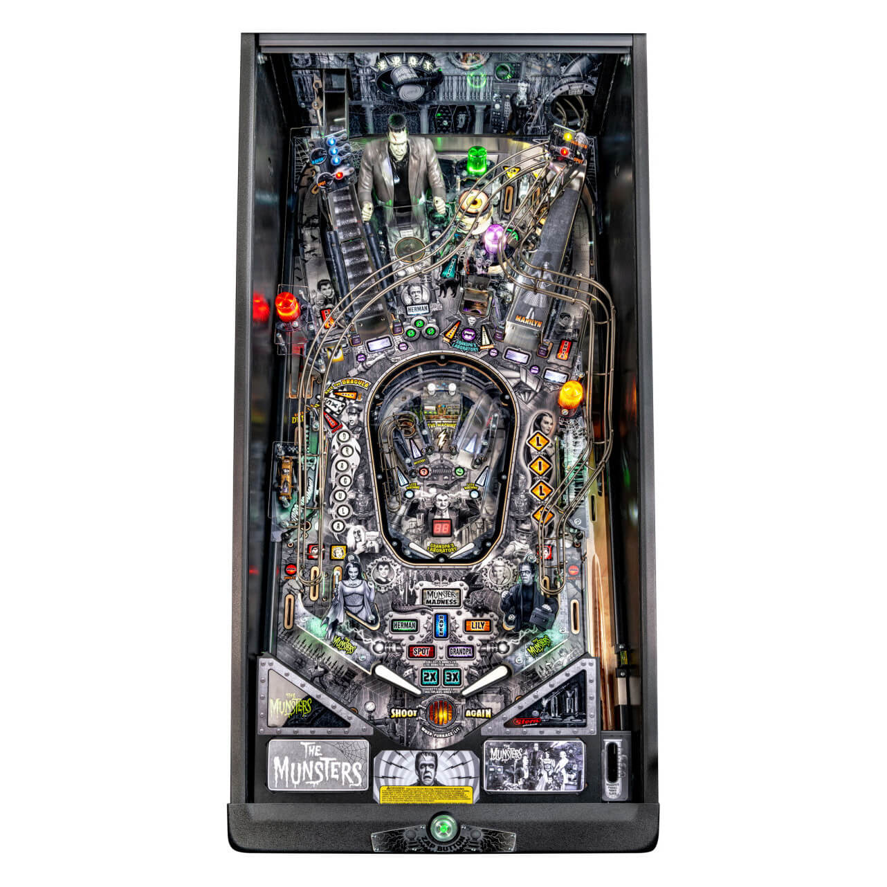 The Munsters Premium Pinball Machine by Stern The Munsters Premium Pinball Machine by Stern
