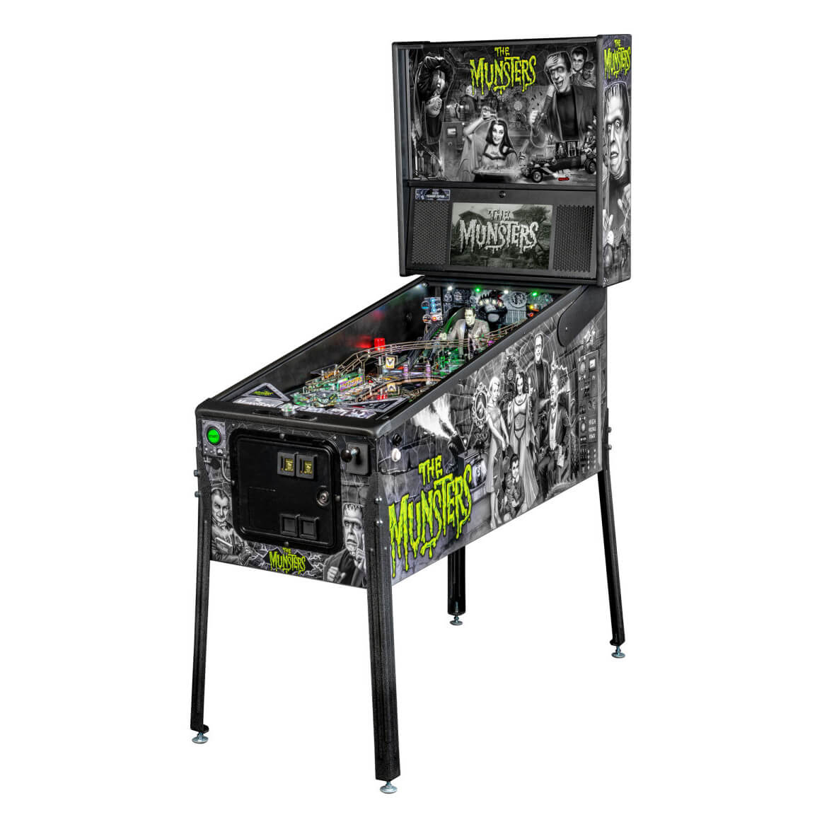The Munsters Premium Pinball Machine by Stern The Munsters Premium Pinball Machine by Stern