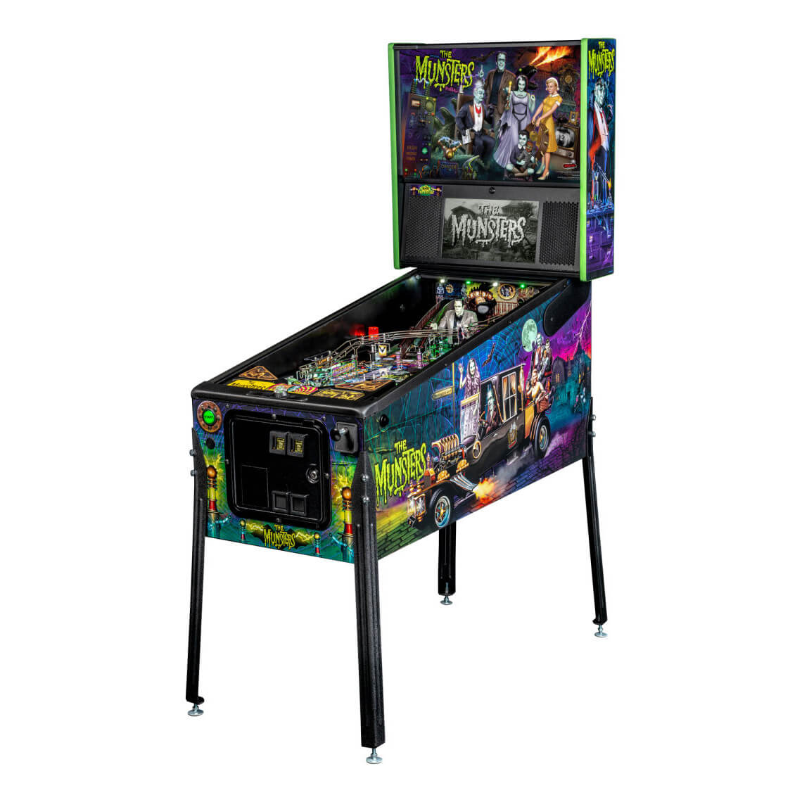The Munsters Pro Pinball Machine by Stern The Munsters Pro Pinball Machine by Stern