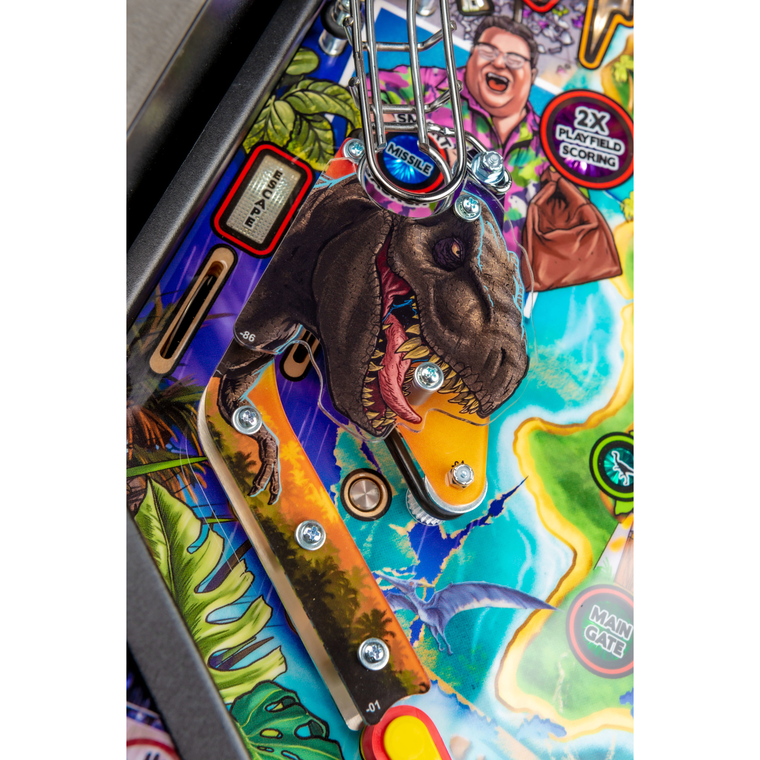 Jurassic Park Premium Pinball Machine by Stern Jurassic Park Premium Pinball Machine by Stern
