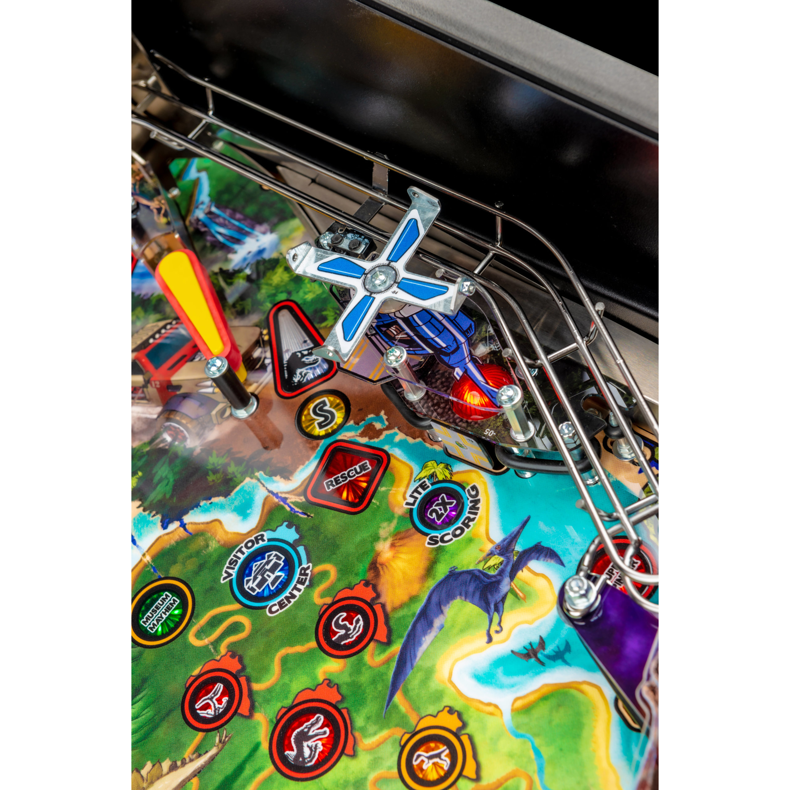 Jurassic Park Premium Pinball Machine by Stern Jurassic Park Premium Pinball Machine by Stern