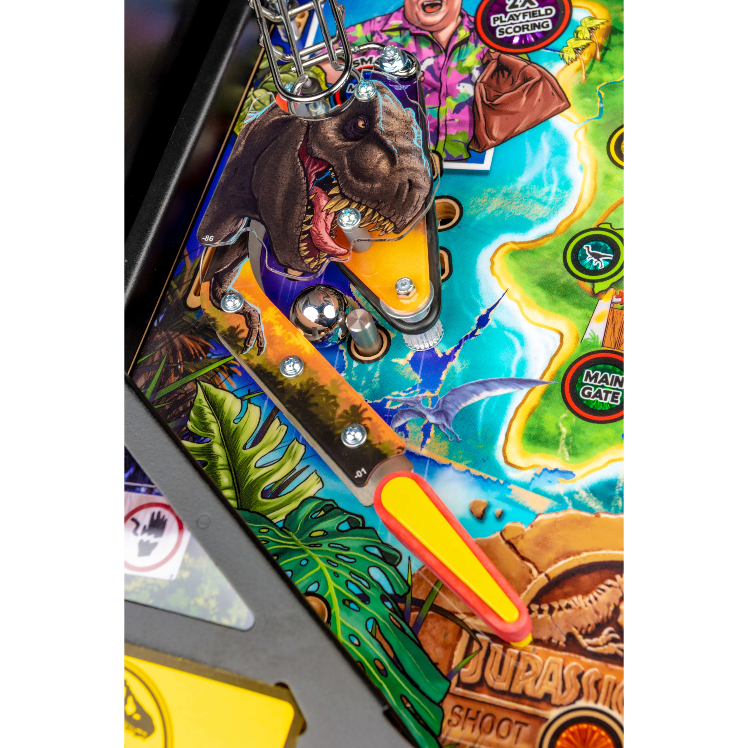 Jurassic Park Premium Pinball Machine by Stern Jurassic Park Premium Pinball Machine by Stern