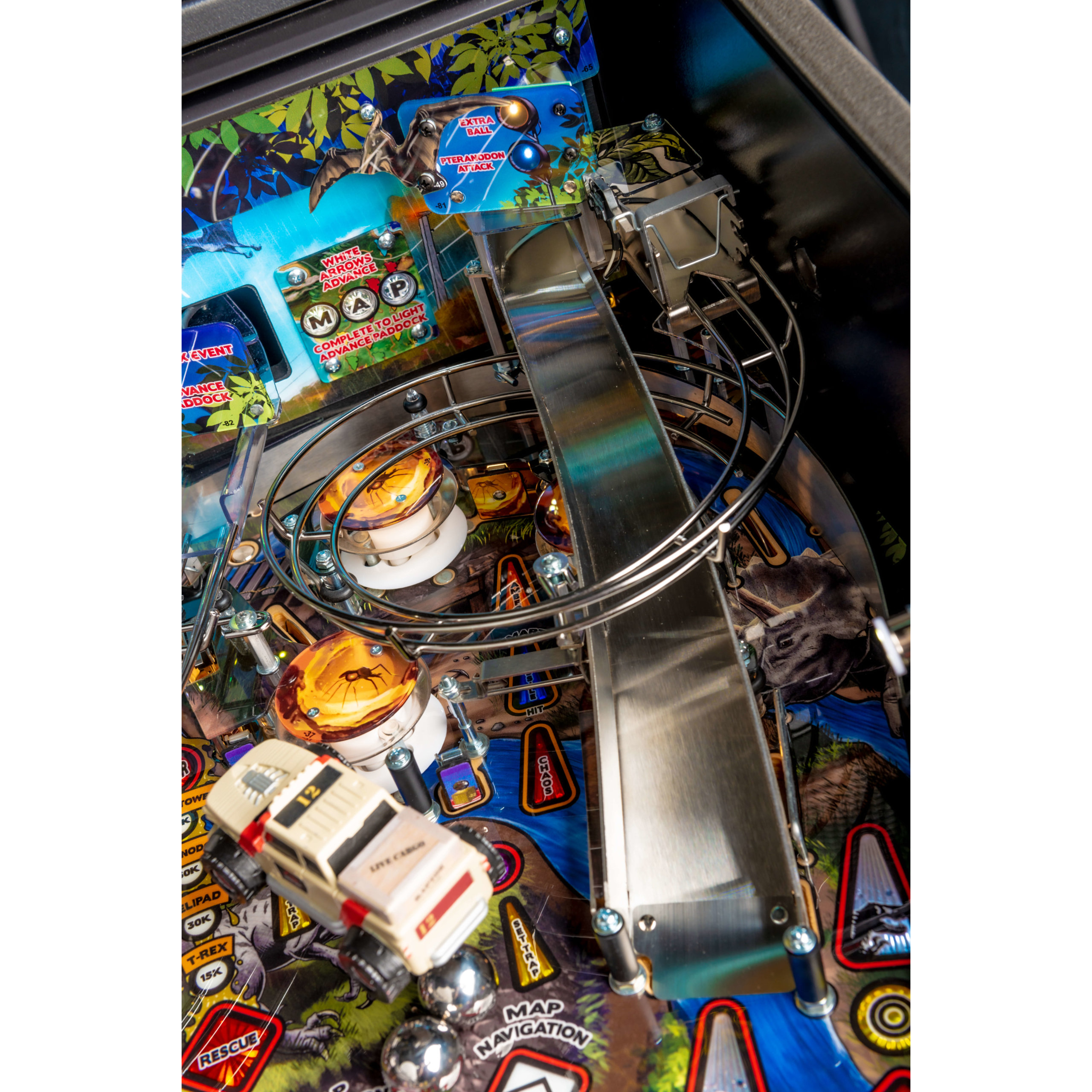 Jurassic Park Pro Pinball Machine by Stern Jurassic Park Pro Pinball Machine by Stern