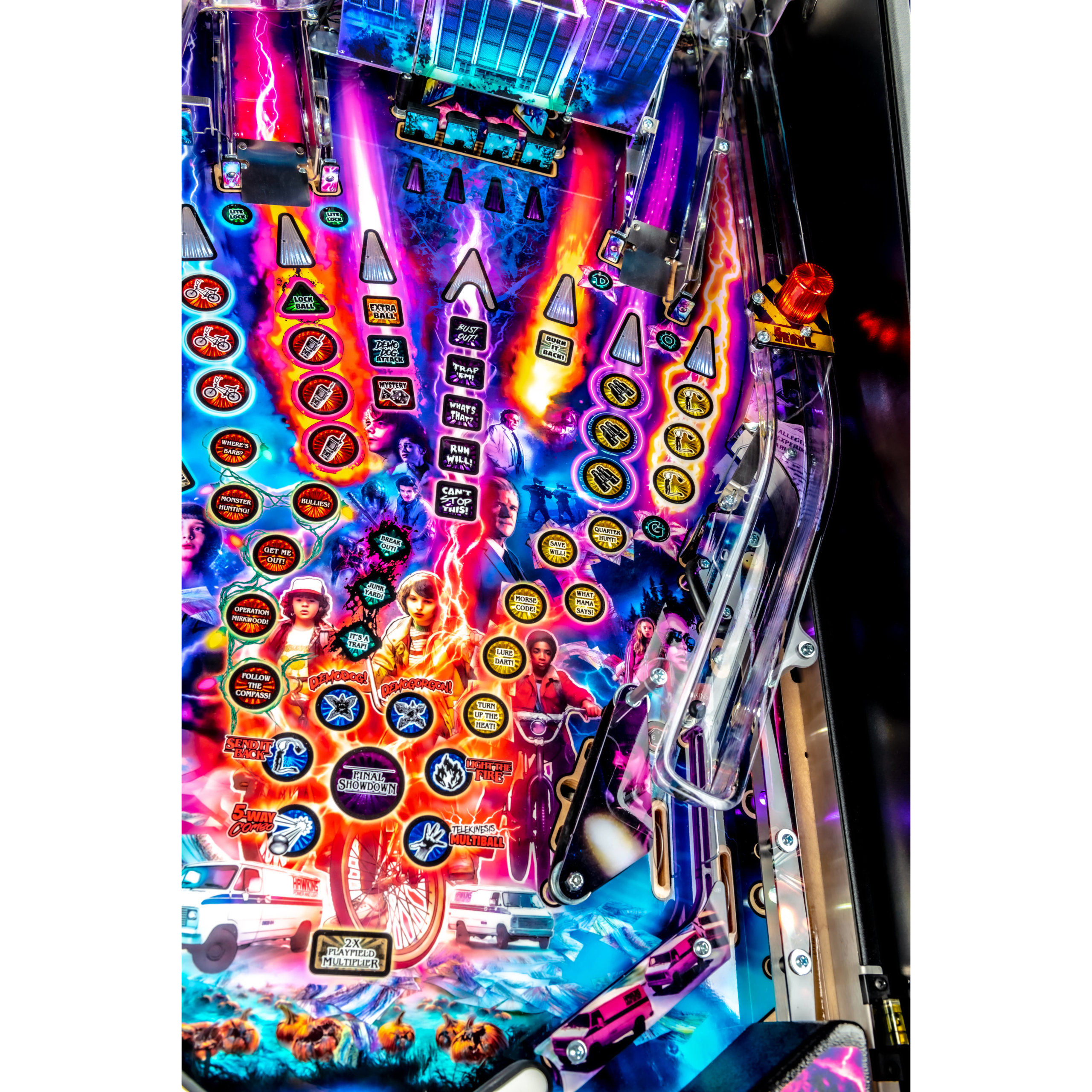 Stranger Things Pro Pinball Machine by Stern Stranger Things Pro Pinball Machine by Stern