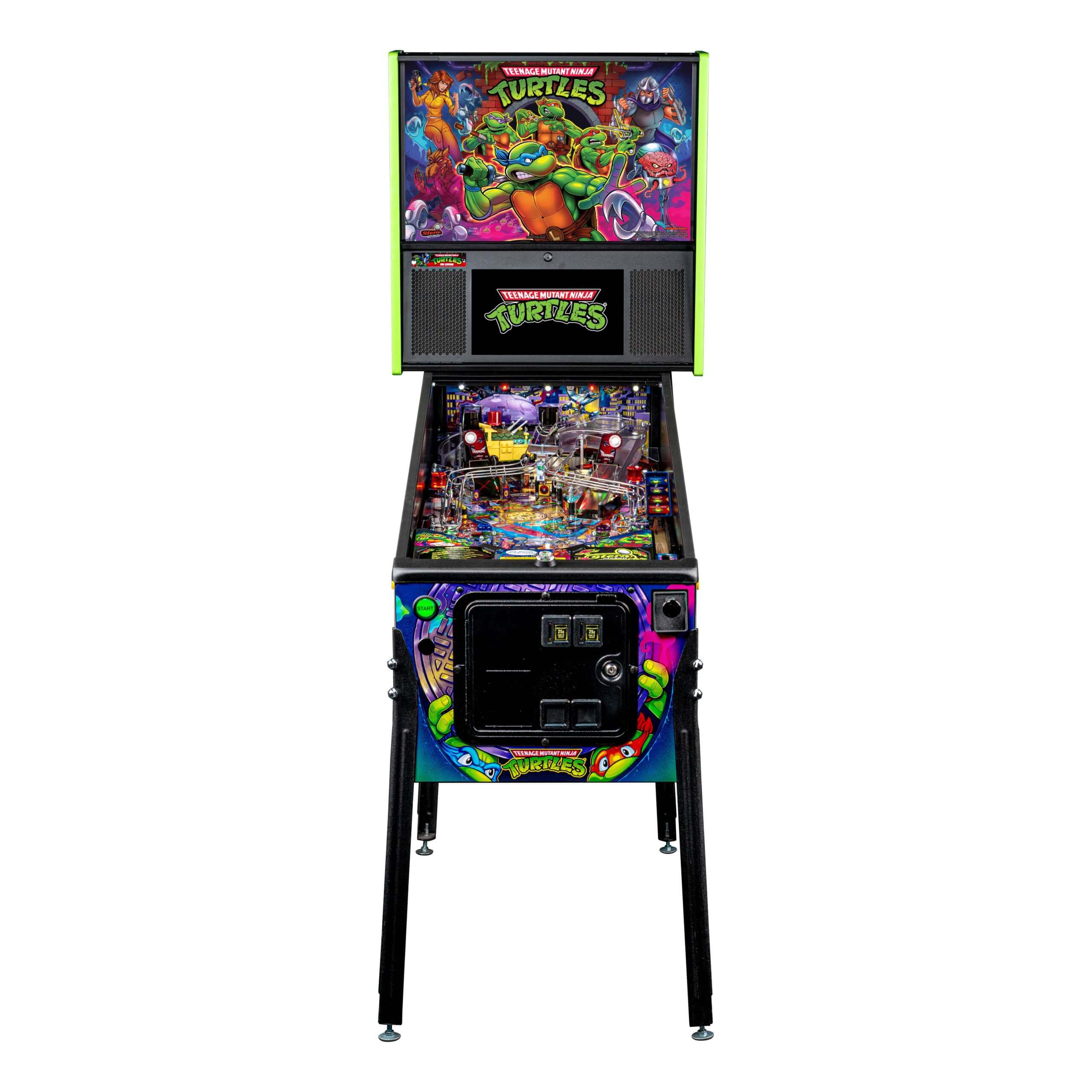 Teenage Mutant Ninja Turtles Pro Pinball Machine by Stern Teenage Mutant Ninja Turtles Pro Pinball Machine by Stern
