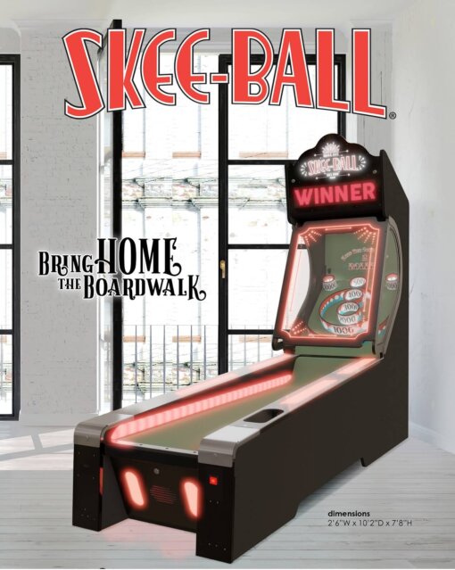 Skee-ball Glow Alley