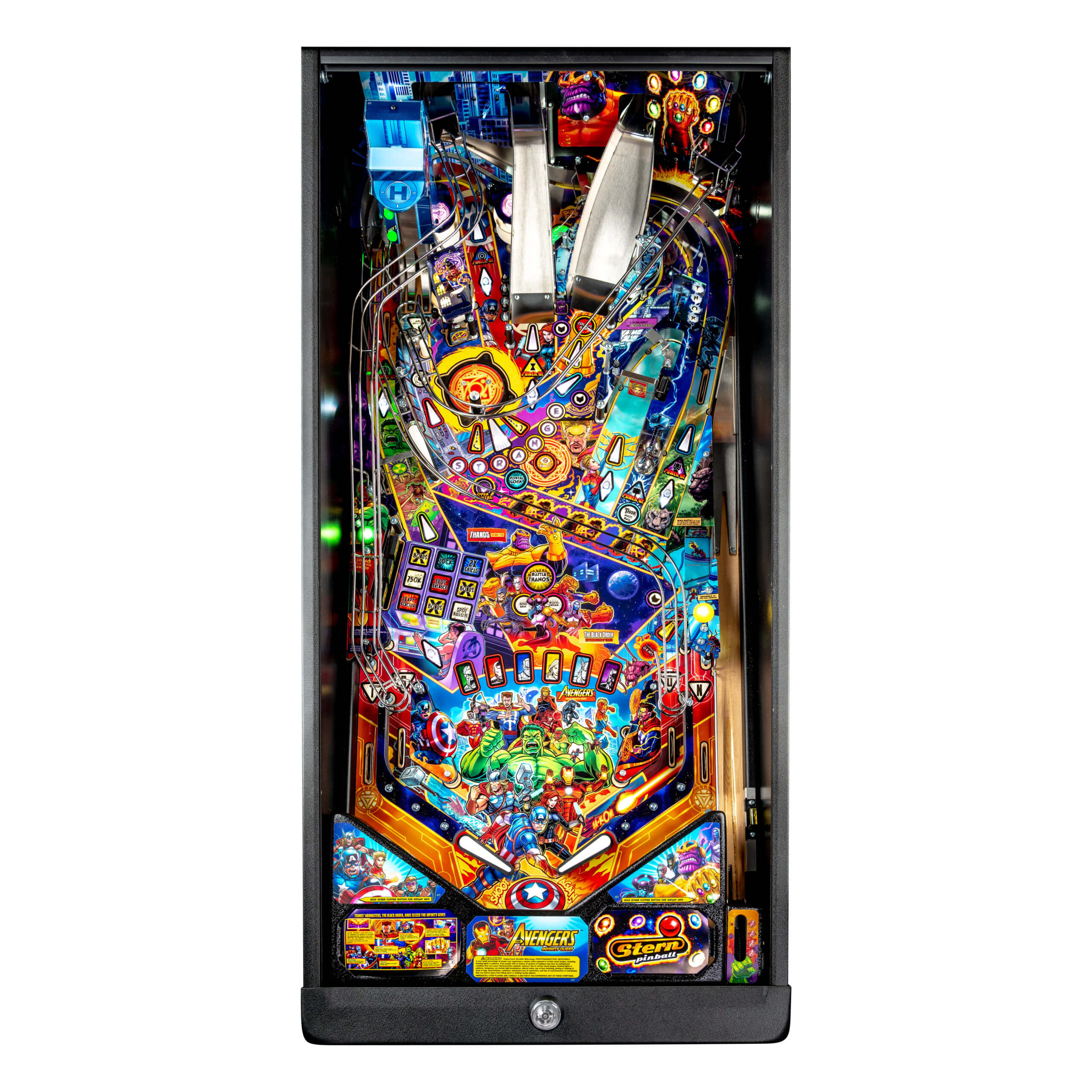 Avengers: Infinity Quest Pro Pinball Machine by Stern Avengers: Infinity Quest Pro Pinball Machine by Stern