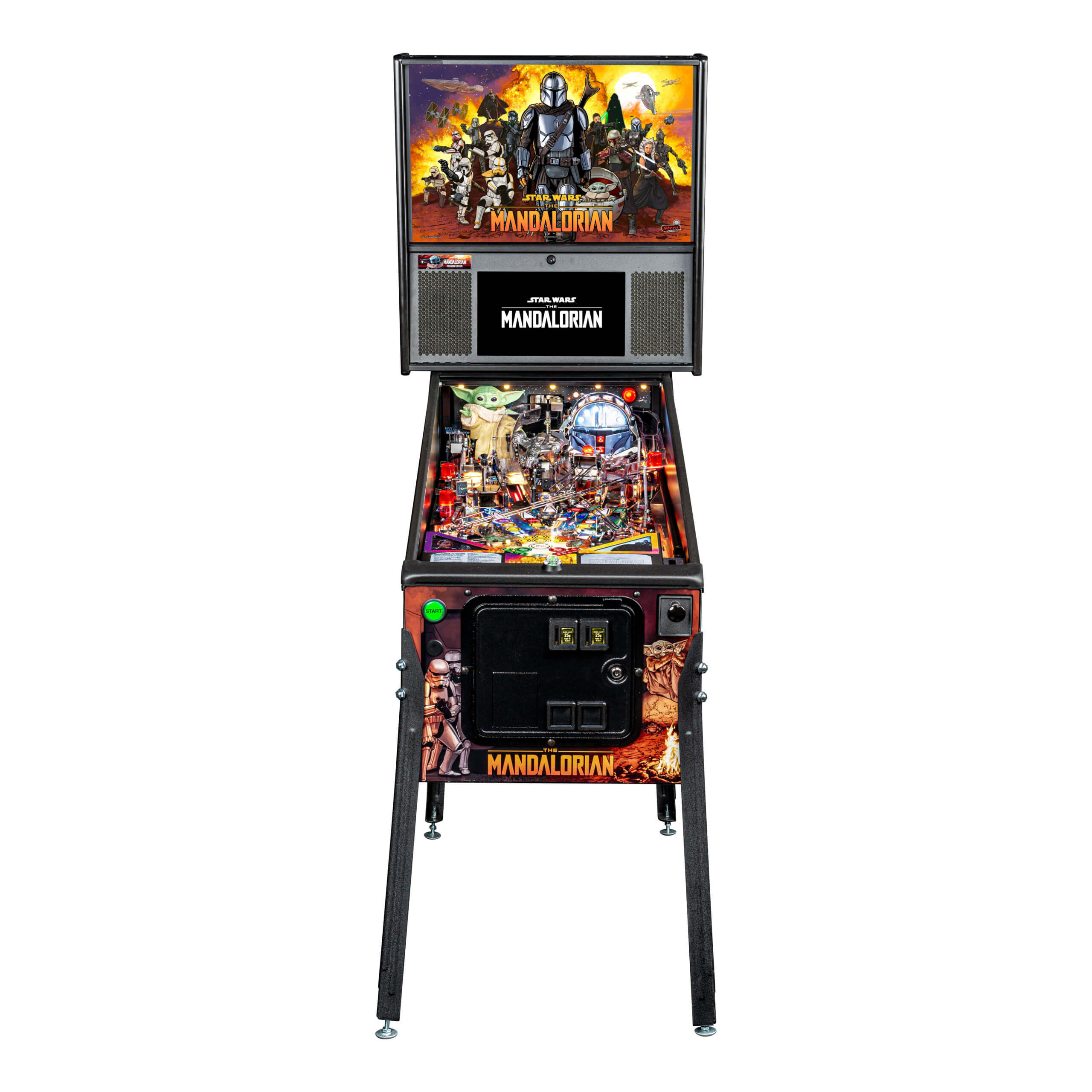 The Mandalorian Premium Pinball Machine by Stern The Mandalorian Premium Pinball Machine by Stern