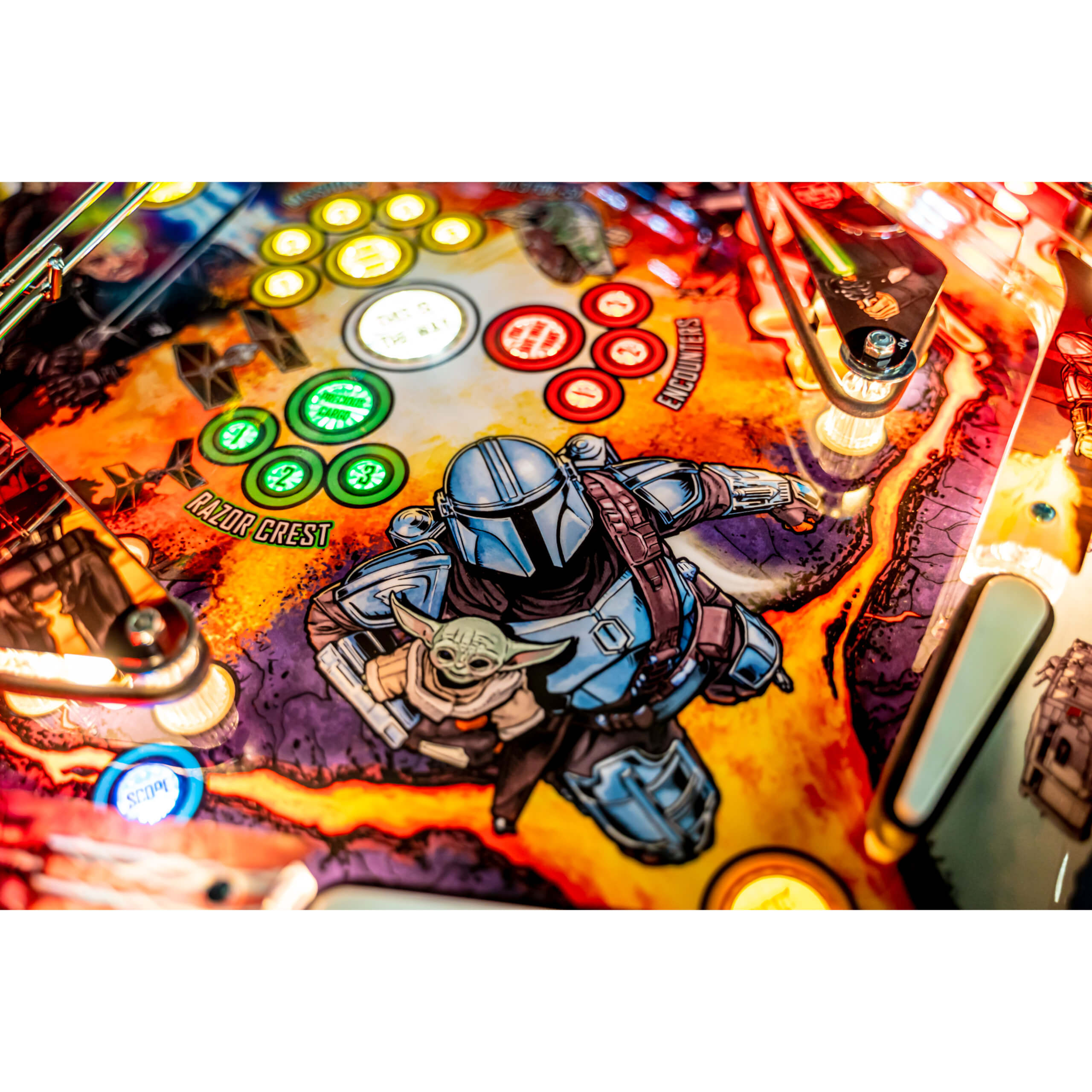 The Mandalorian Premium Pinball Machine by Stern The Mandalorian Premium Pinball Machine by Stern