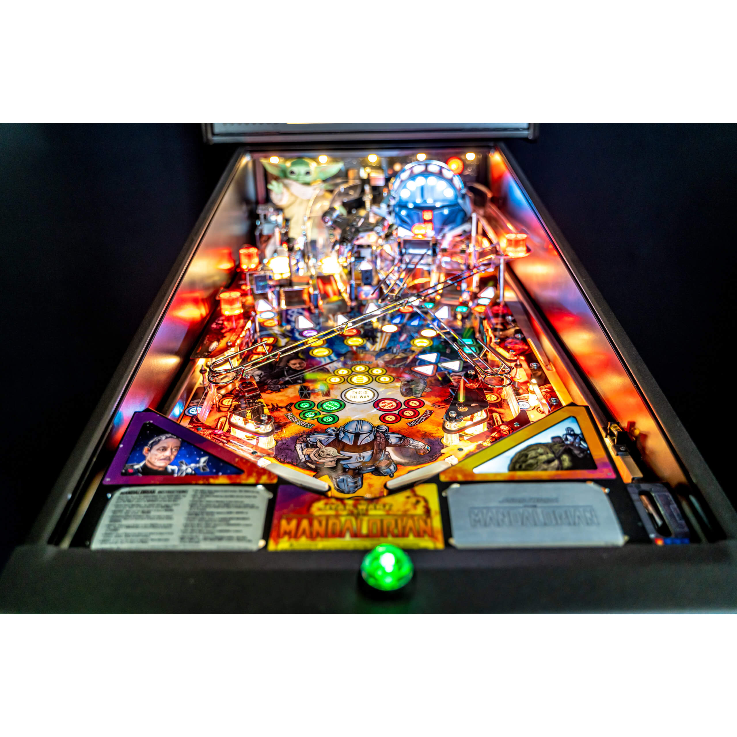 The Mandalorian Premium Pinball Machine by Stern The Mandalorian Premium Pinball Machine by Stern