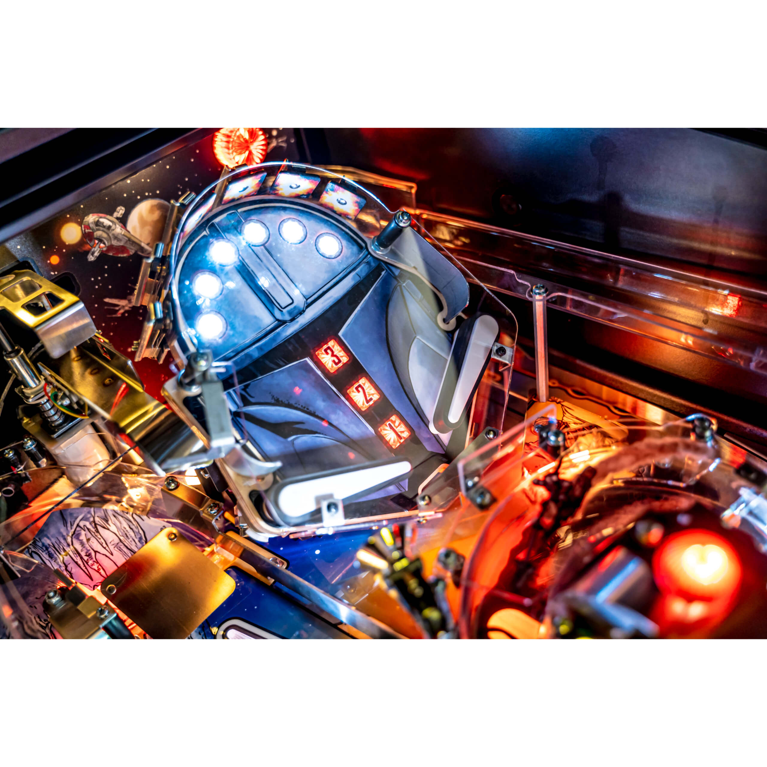 The Mandalorian Premium Pinball Machine by Stern The Mandalorian Premium Pinball Machine by Stern