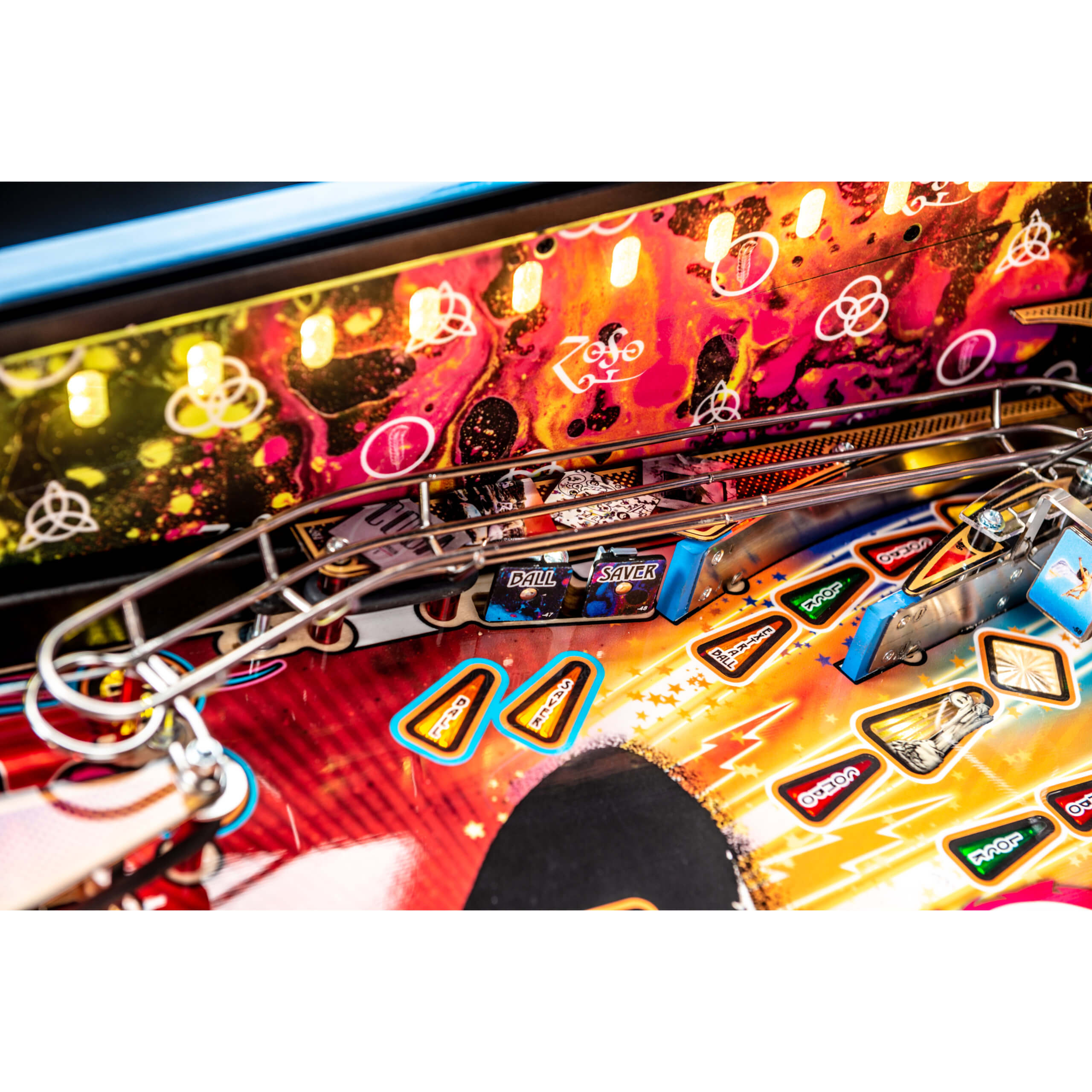 Led Zeppelin Limited Edition Pinball Machine by Stern Led Zeppelin Limited Edition Pinball Machine by Stern