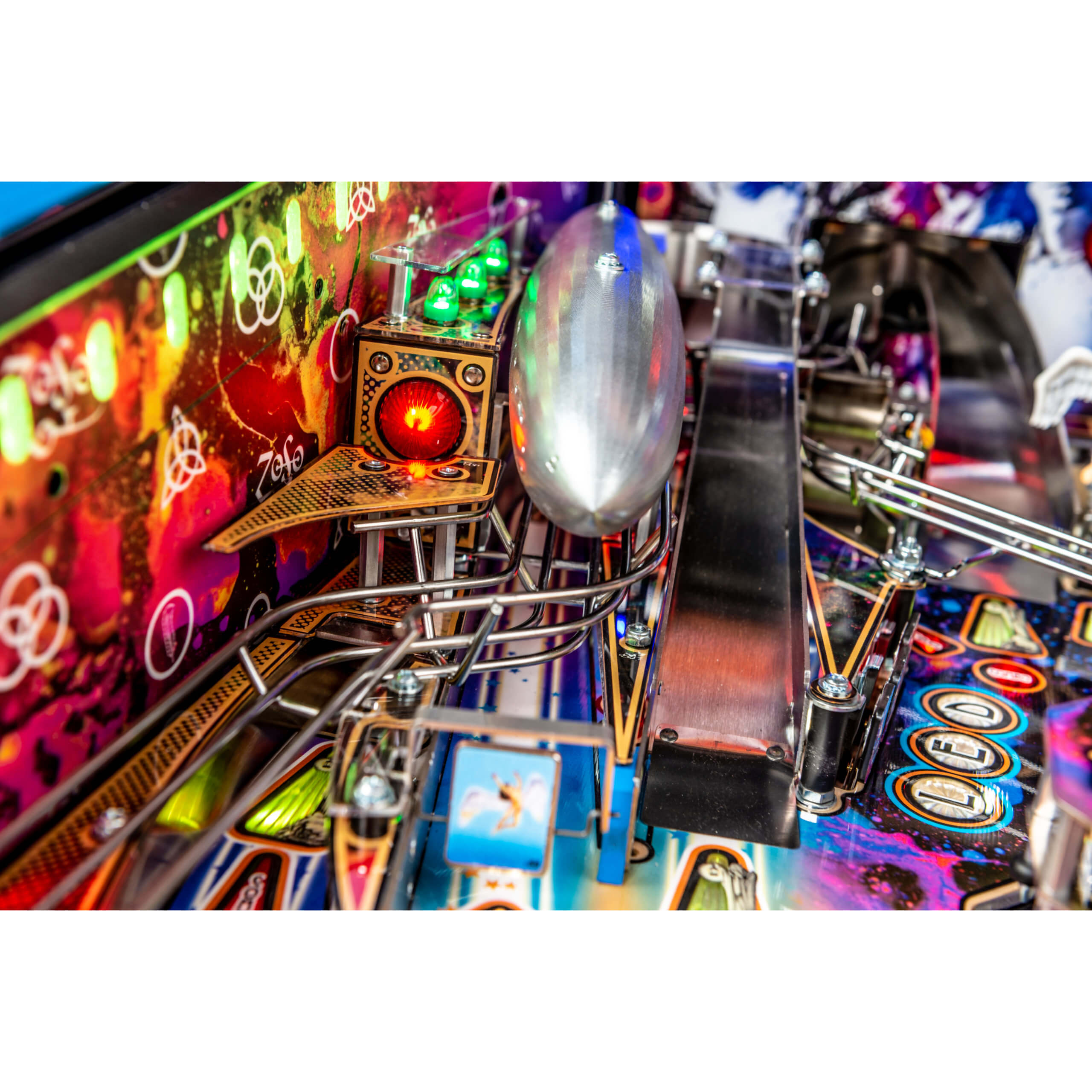 Led Zeppelin Limited Edition Pinball Machine by Stern Led Zeppelin Limited Edition Pinball Machine by Stern