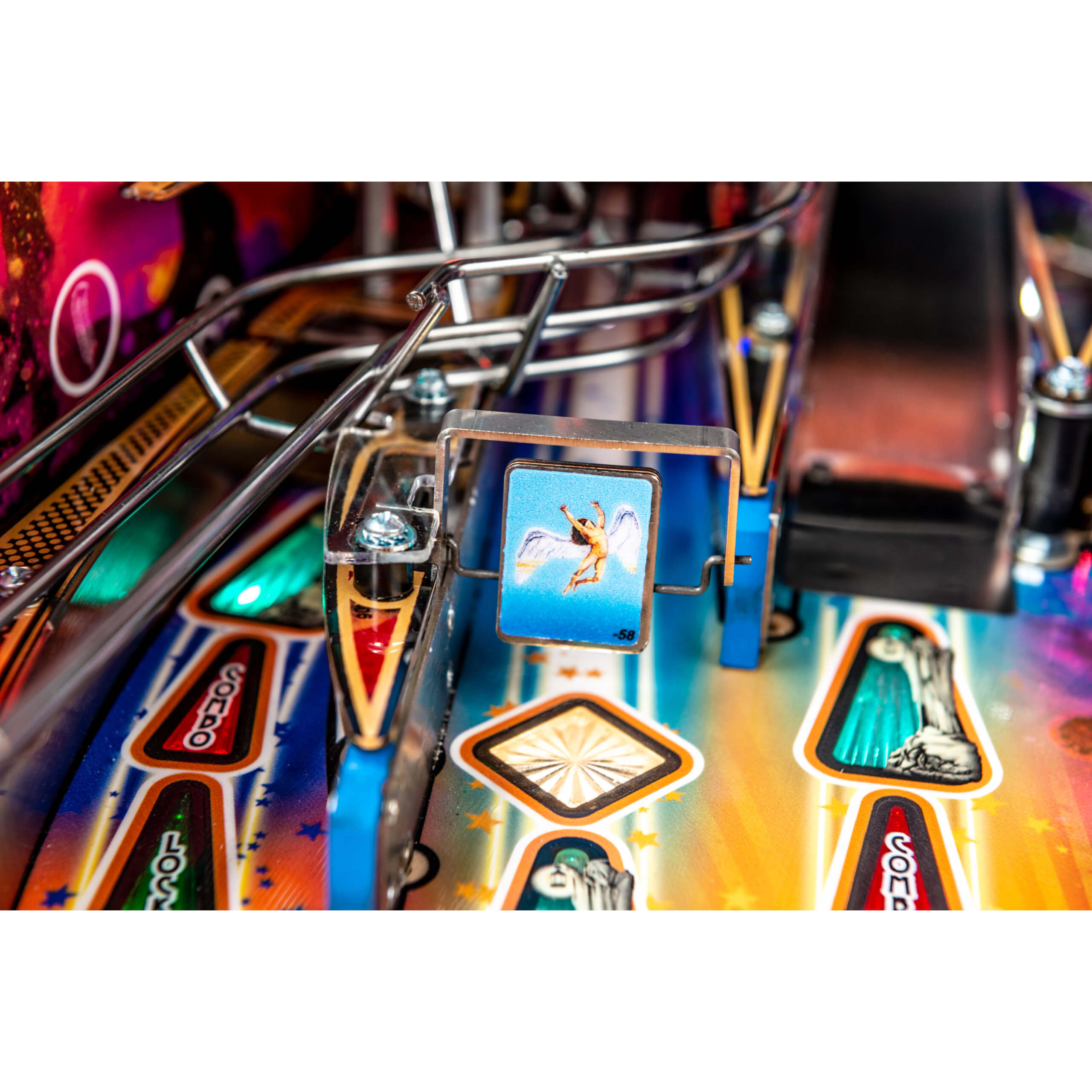Led Zeppelin Limited Edition Pinball Machine by Stern Led Zeppelin Limited Edition Pinball Machine by Stern
