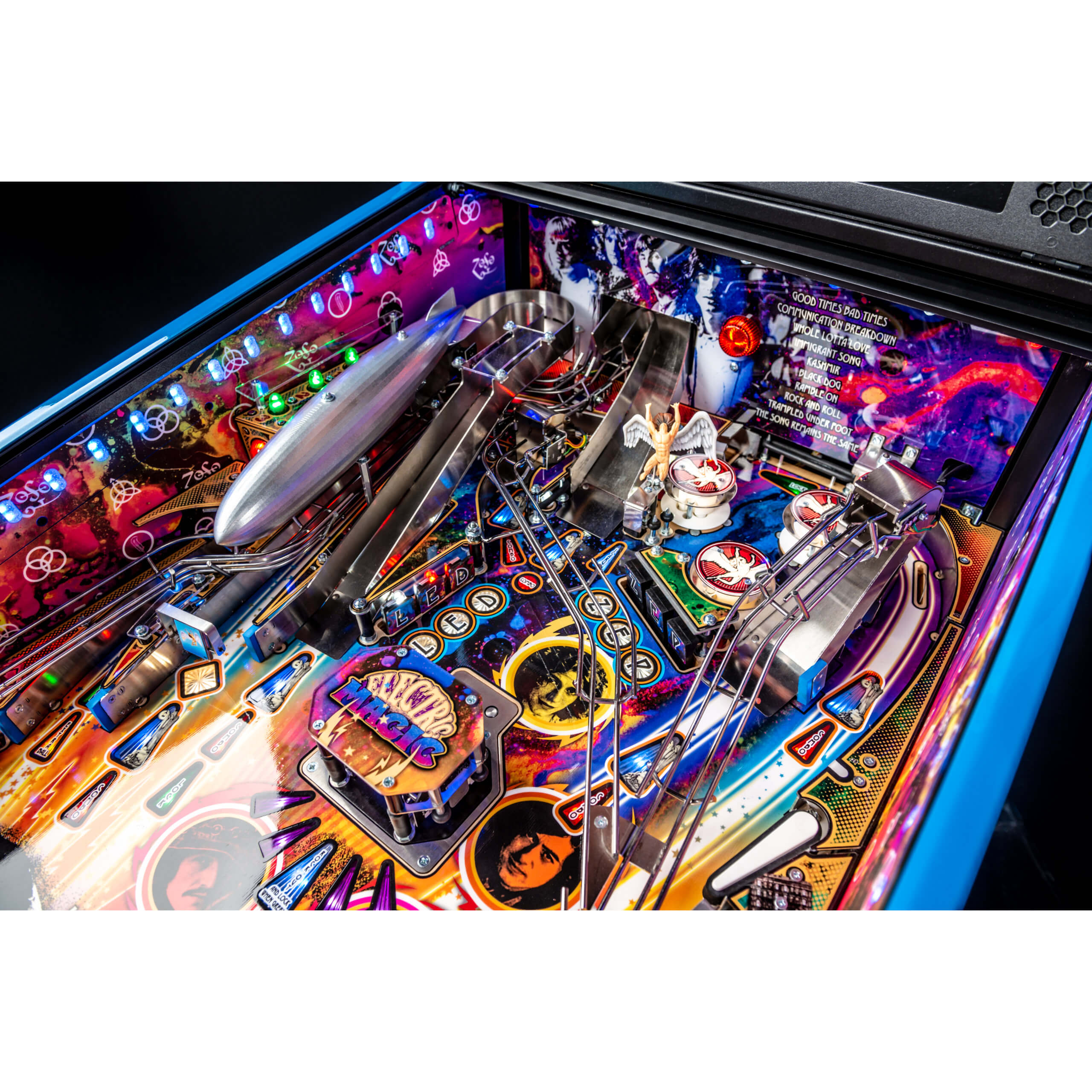 Led Zeppelin Limited Edition Pinball Machine by Stern Led Zeppelin Limited Edition Pinball Machine by Stern
