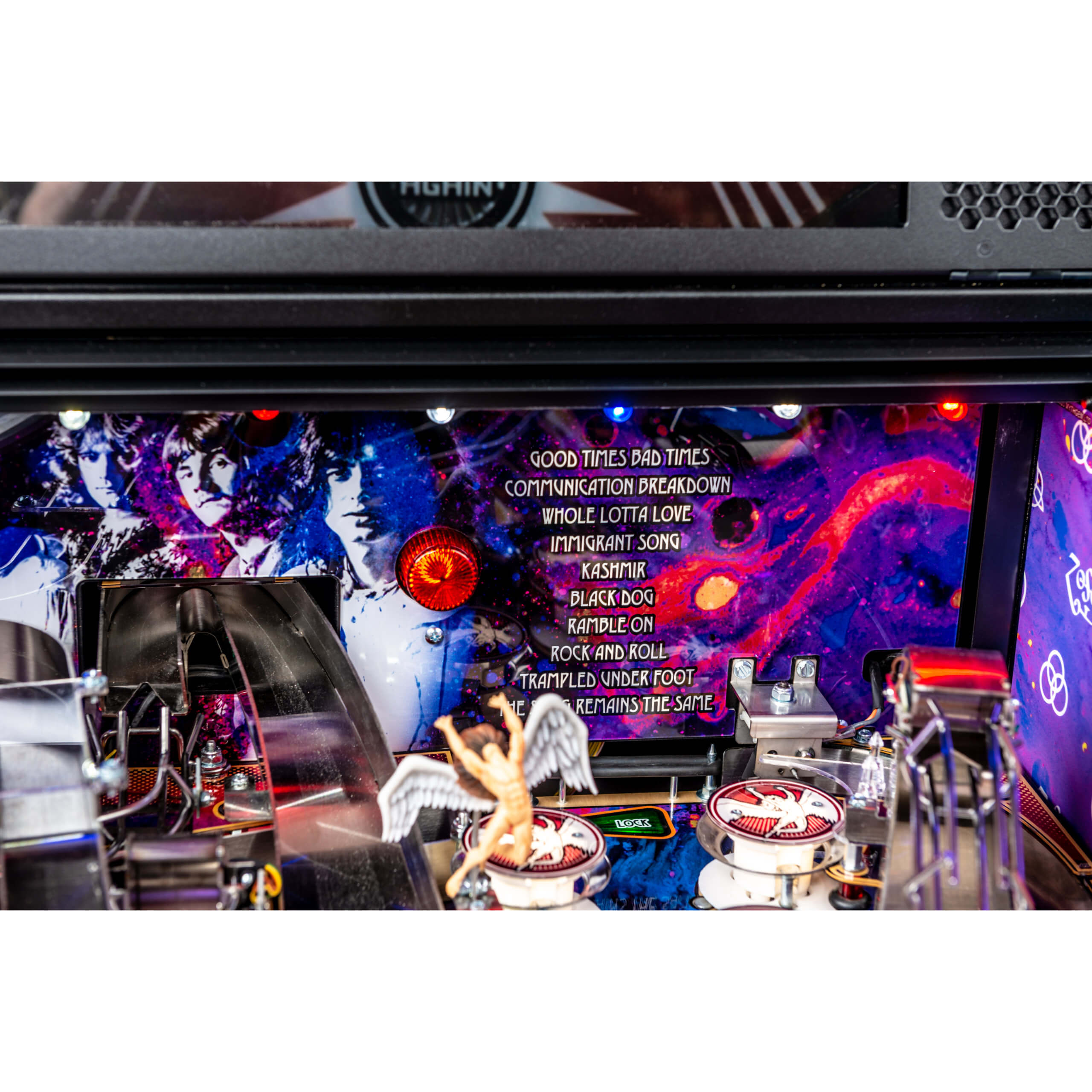 Led Zeppelin Limited Edition Pinball Machine by Stern Led Zeppelin Limited Edition Pinball Machine by Stern
