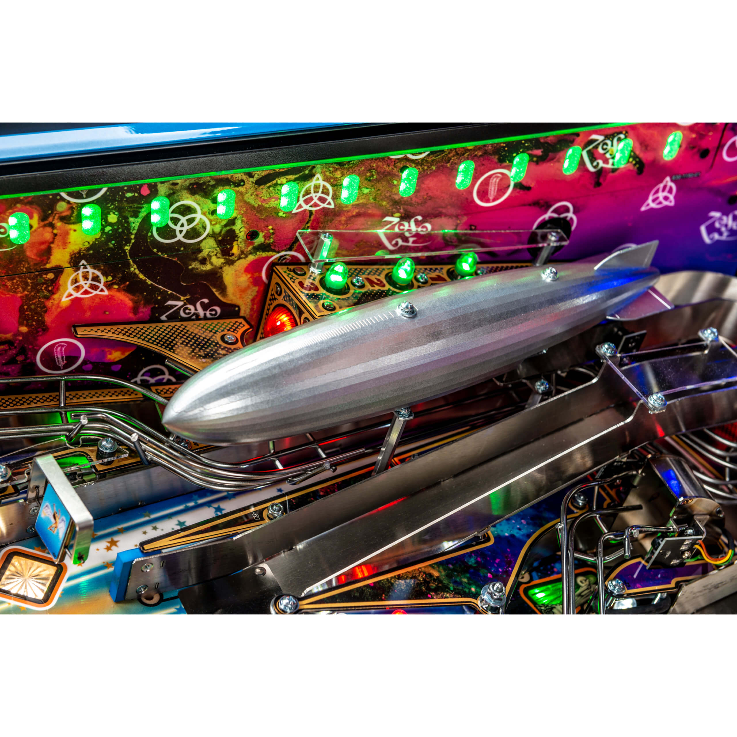 Led Zeppelin Limited Edition Pinball Machine by Stern Led Zeppelin Limited Edition Pinball Machine by Stern
