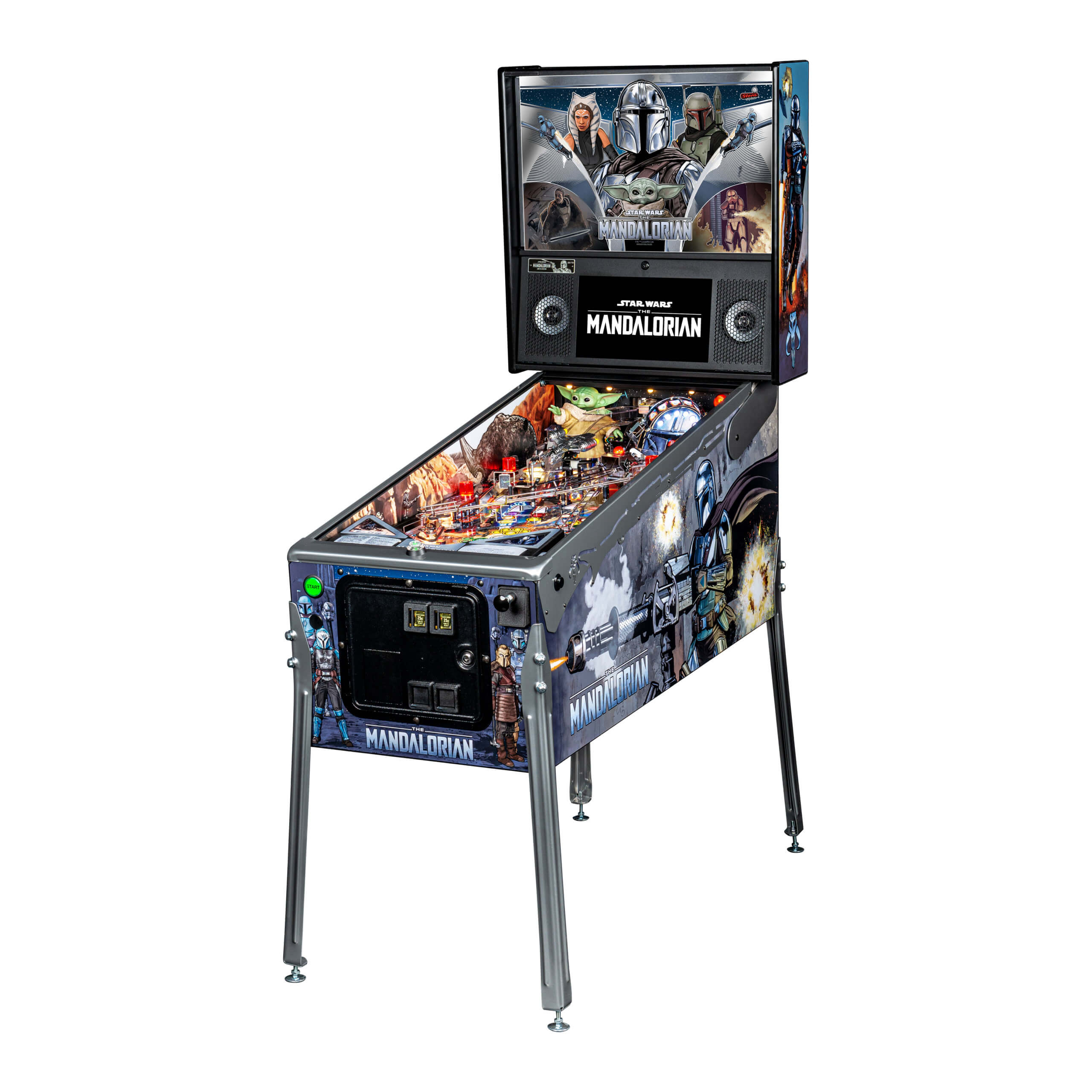 The Mandalorian Limited Edition Pinball Machine by Stern The Mandalorian Limited Edition Pinball Machine by Stern